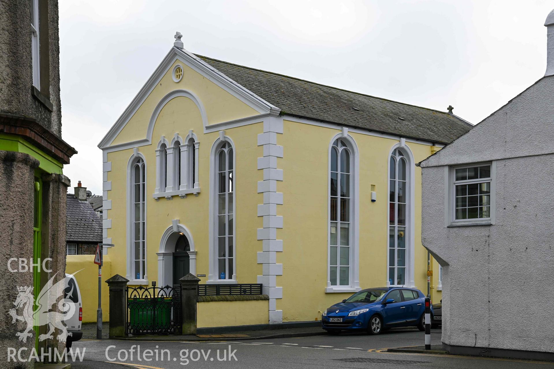 Seion Welsh Congregational Chapel - View of the chapel front, from North