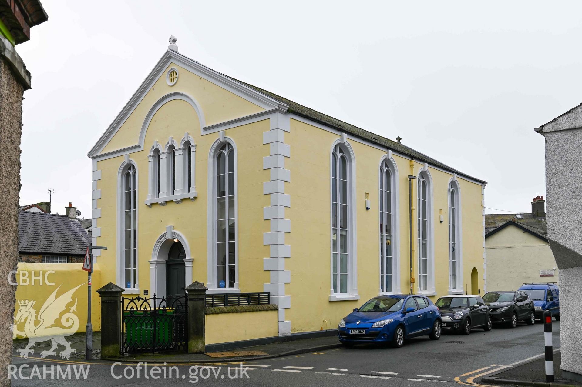 Seion Welsh Congregational Chapel - View of the chapel front, from North