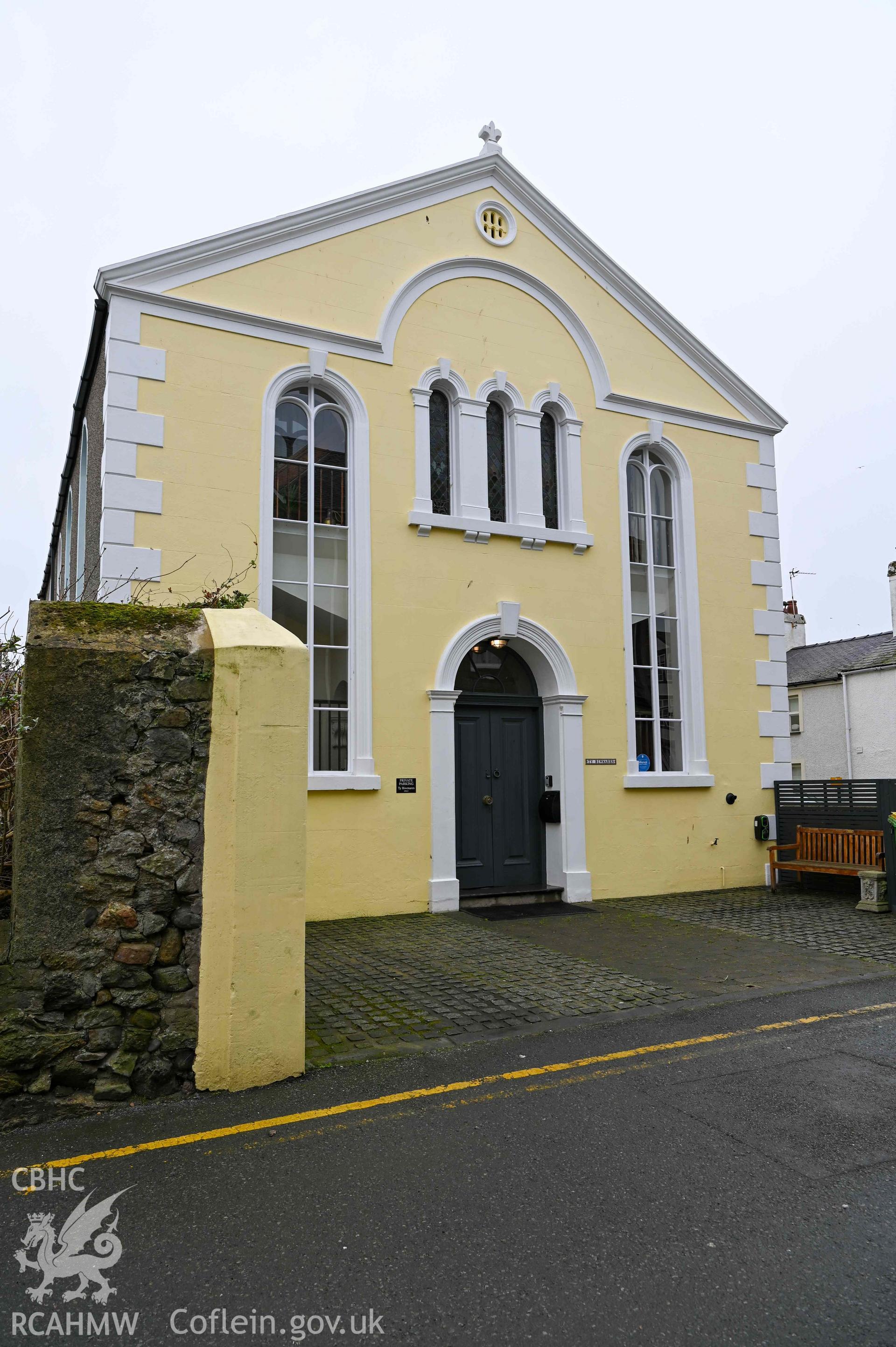 Seion Welsh Congregational Chapel - View of the front of the chapel, taken from North-West