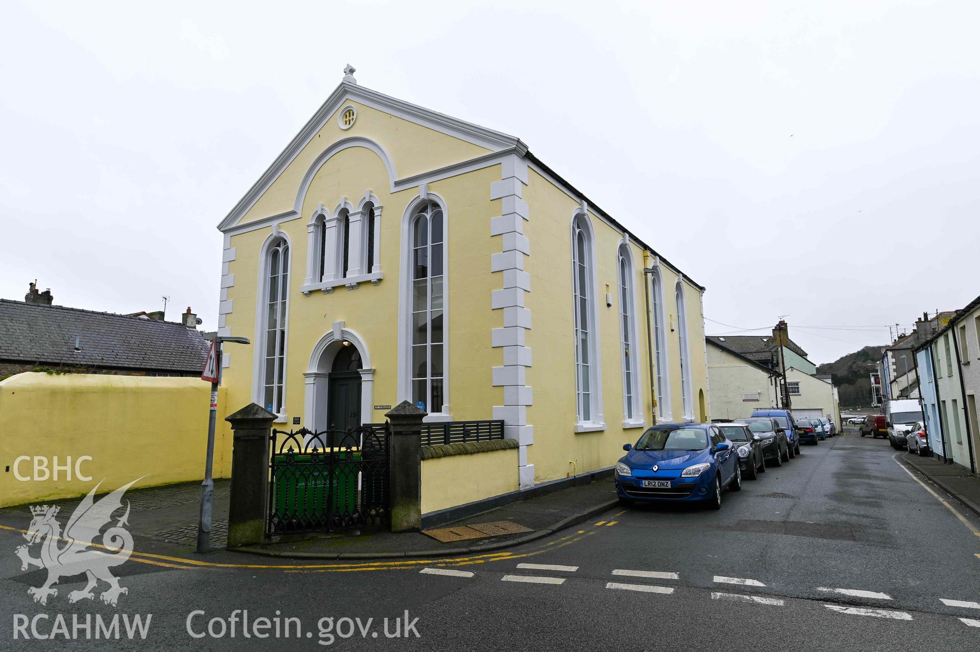 Seion Welsh Congregational Chapel - View of the front of the chapel, taken from North