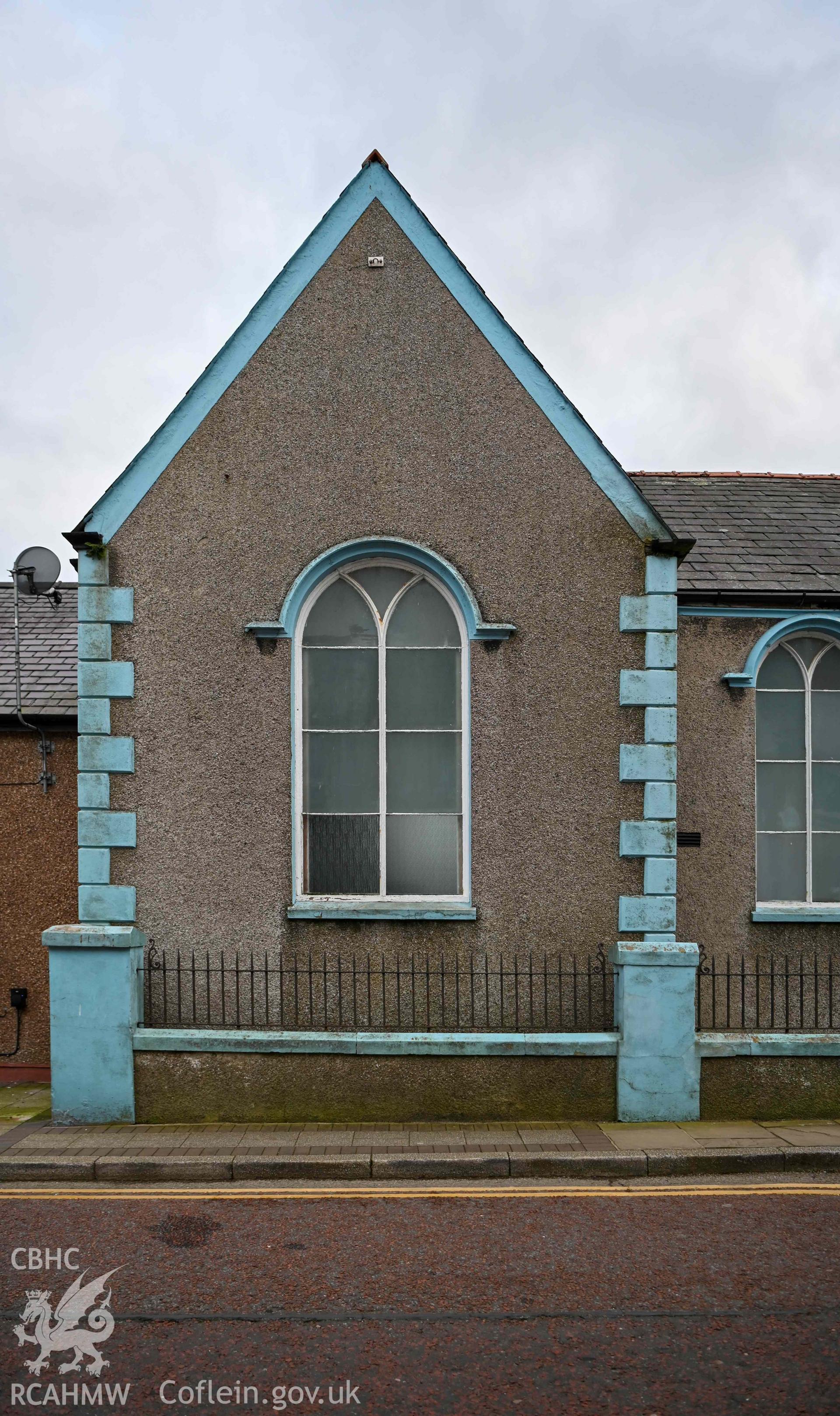 Bethel Welsh Independent Chapel, Cemaes - View of the rear protrusion of the chapel, taken from West