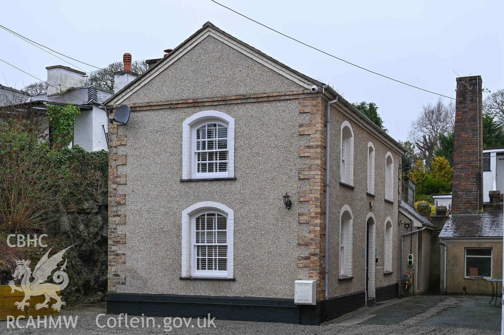Beersheba Welsh Calvinistic Methodist Chapel - View of the church house, taken from South-West