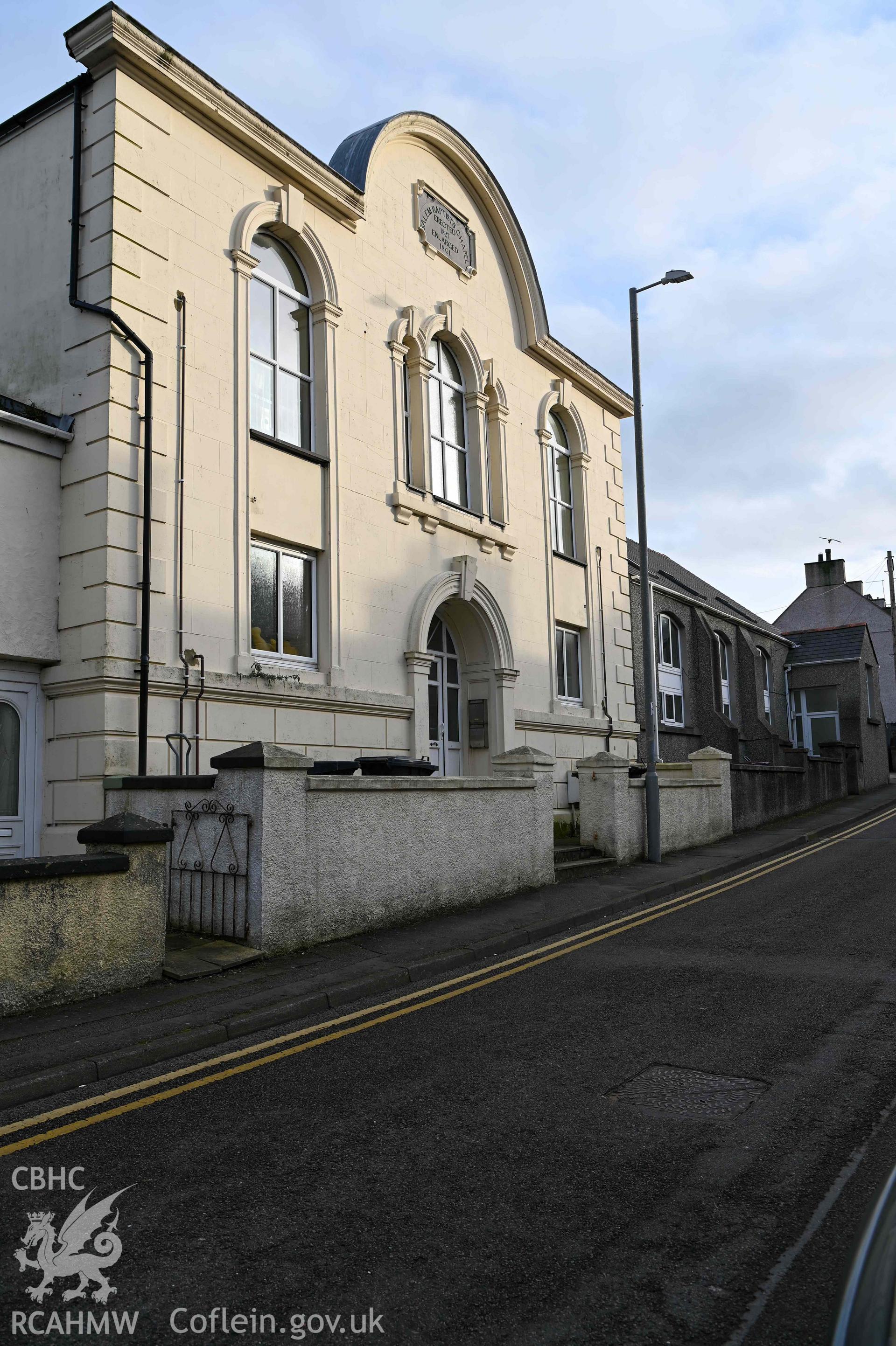 Salem Welsh Baptist Church - Front of building, taken from North-West