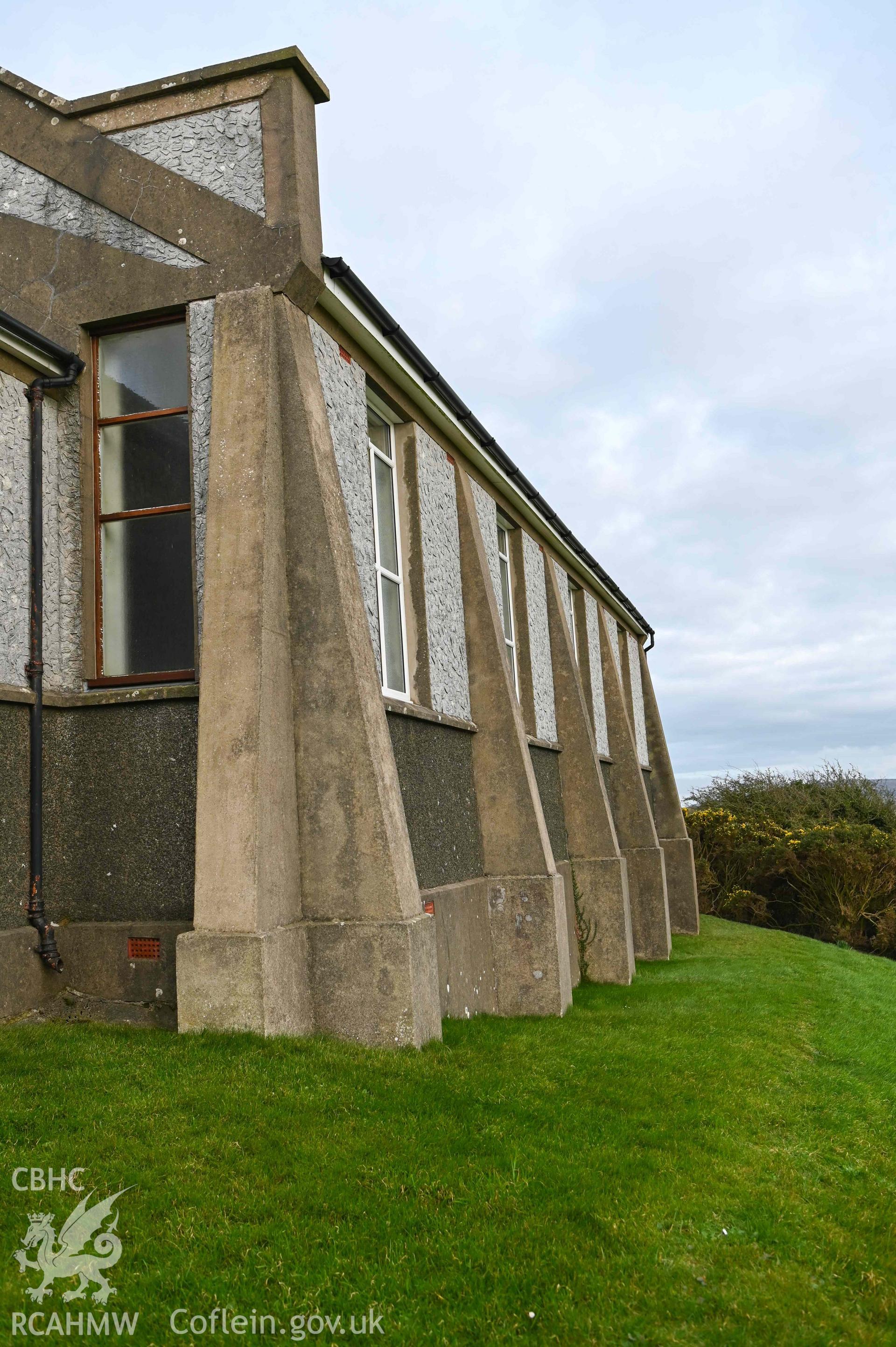 Rehoboth Chapel - View of the side of the chapel, taken from South