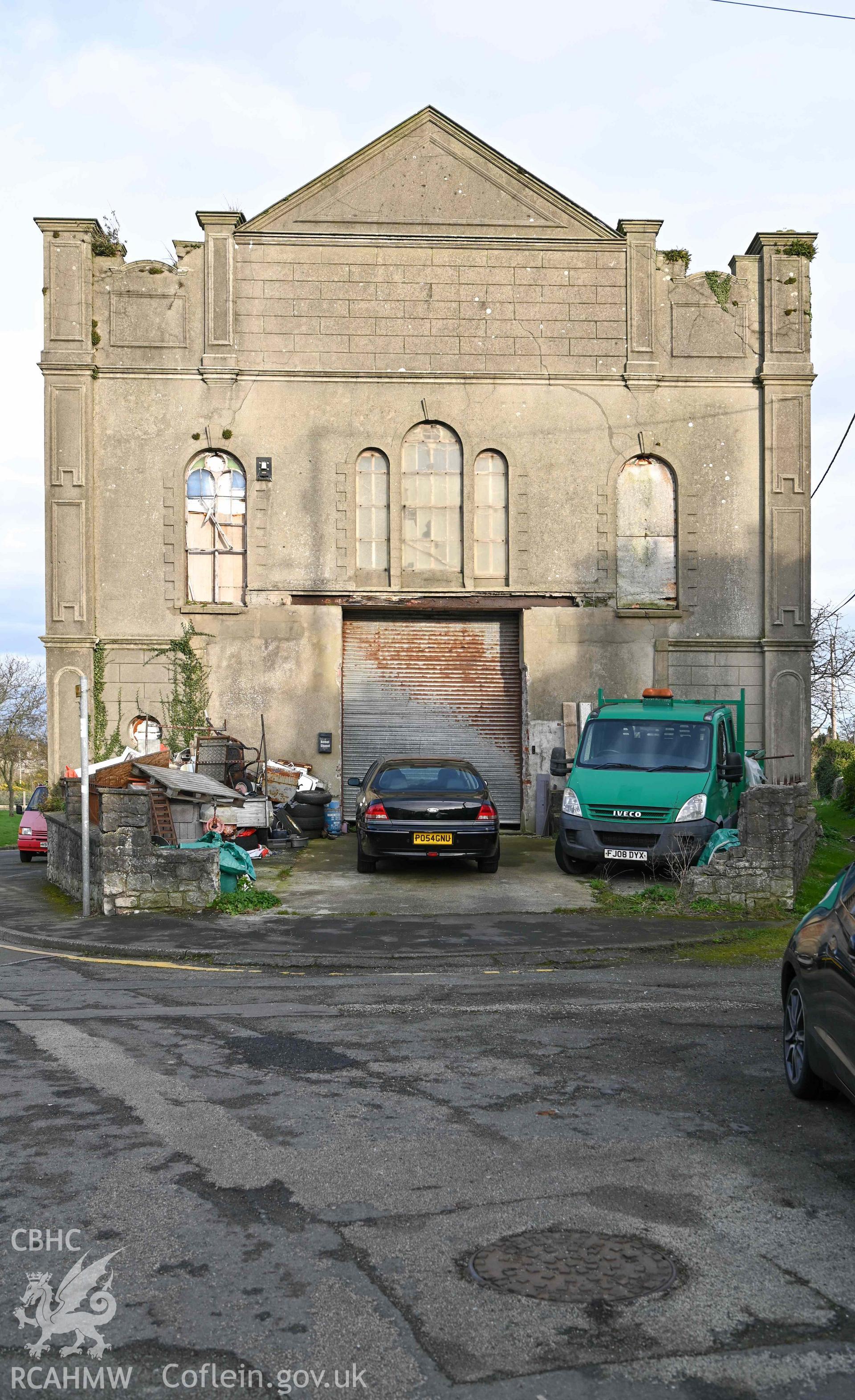 Welsh Methodist Church - View of the front of the chapel, taken from South-East