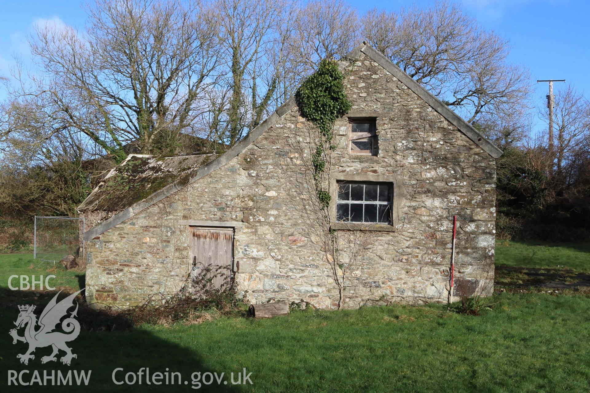 Photograph showing View of Pentre Evan Farm