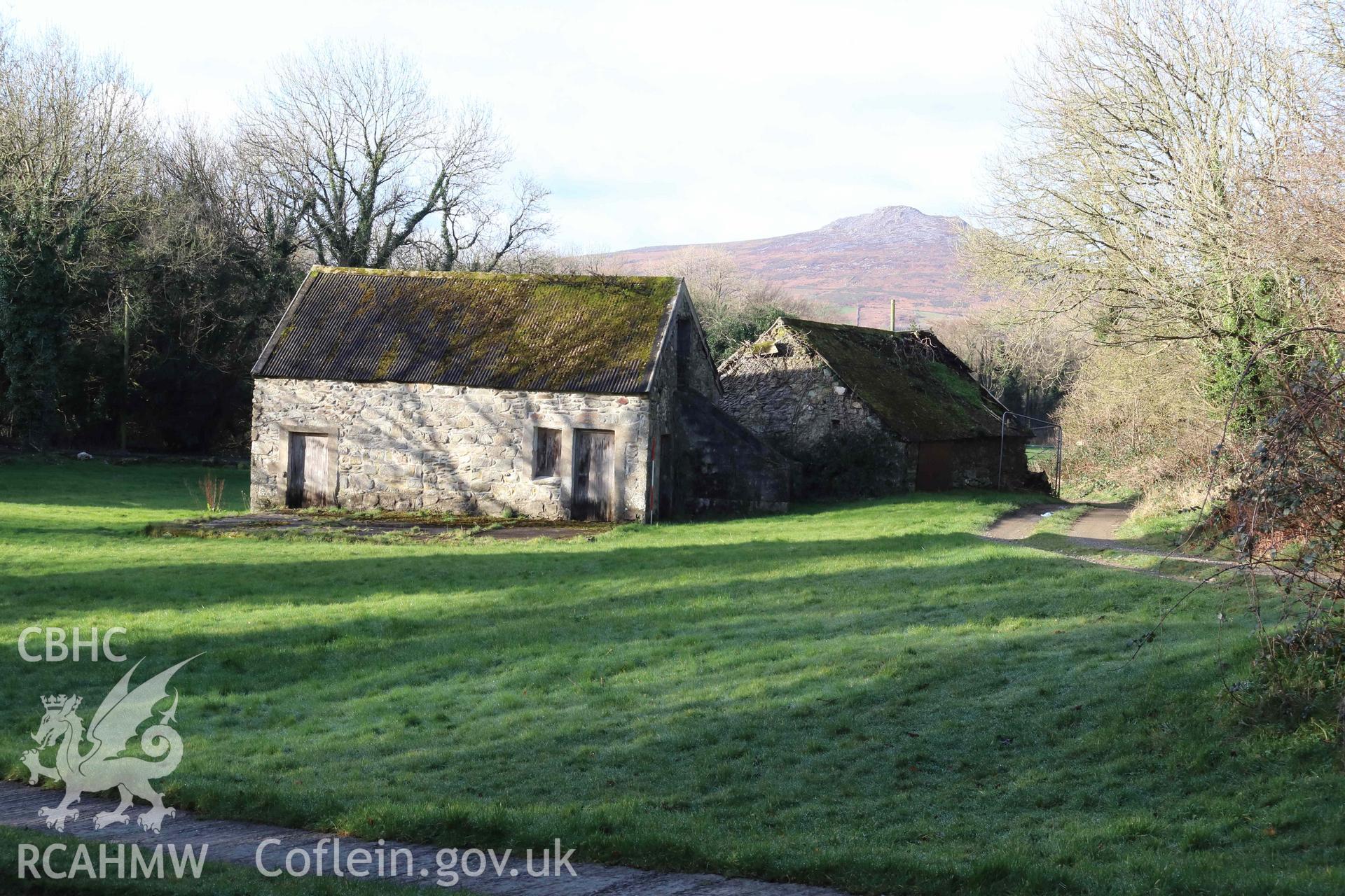 Photograph showing View of Pentre Evan Farm