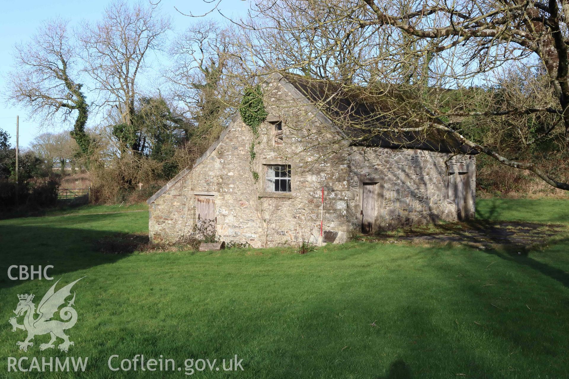 Photograph showing View of Pentre Evan Farm