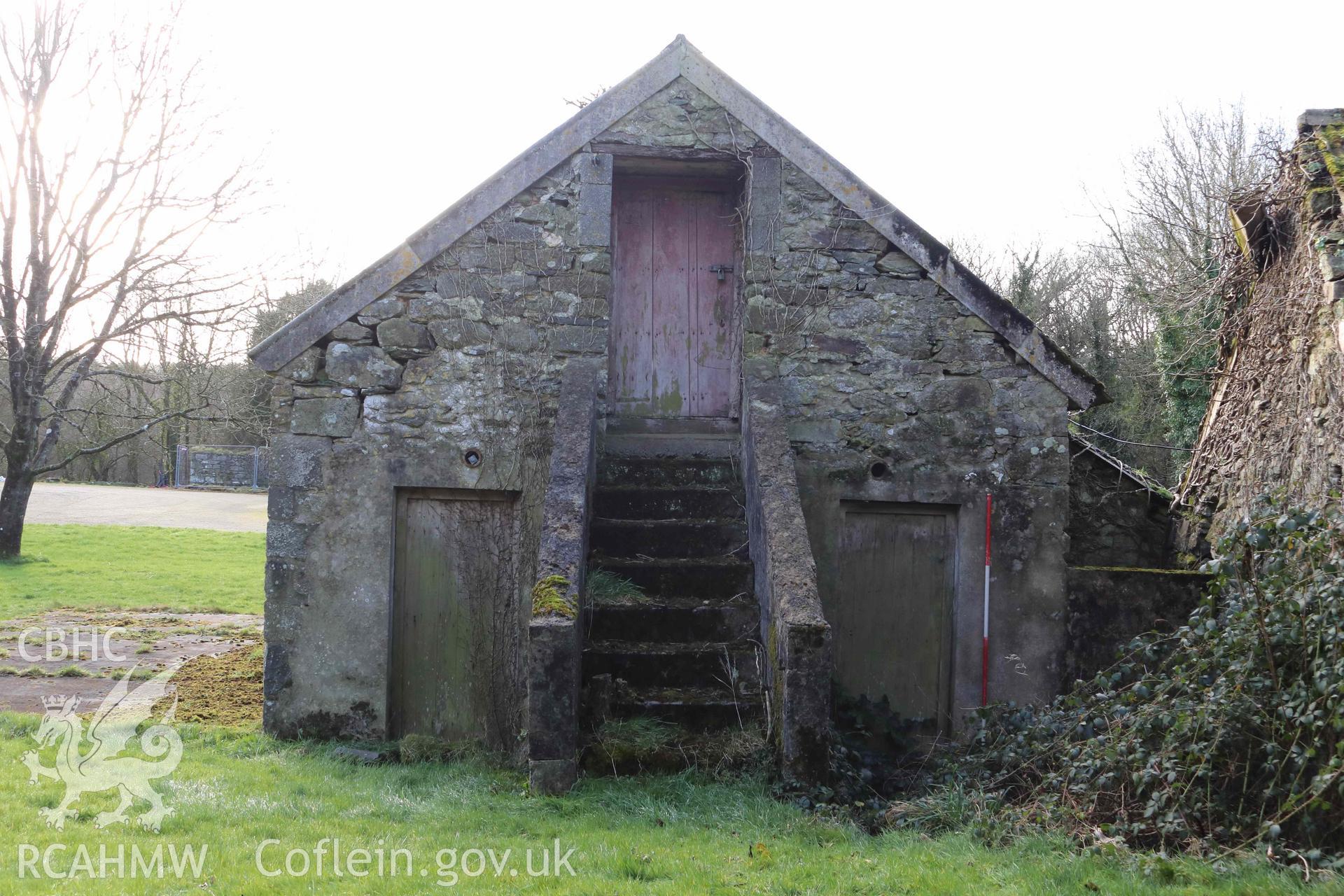 Photograph showing View of Pentre Evan Farm