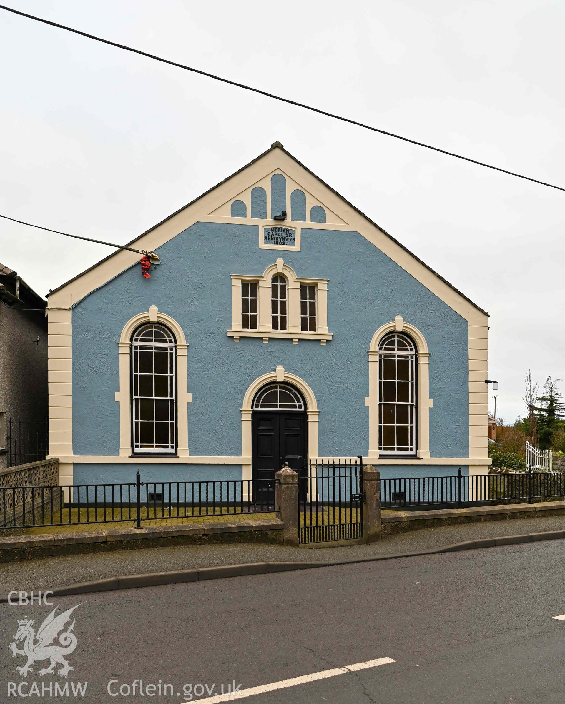 Moreia Chapel - View of the front of the chapel, taken from North