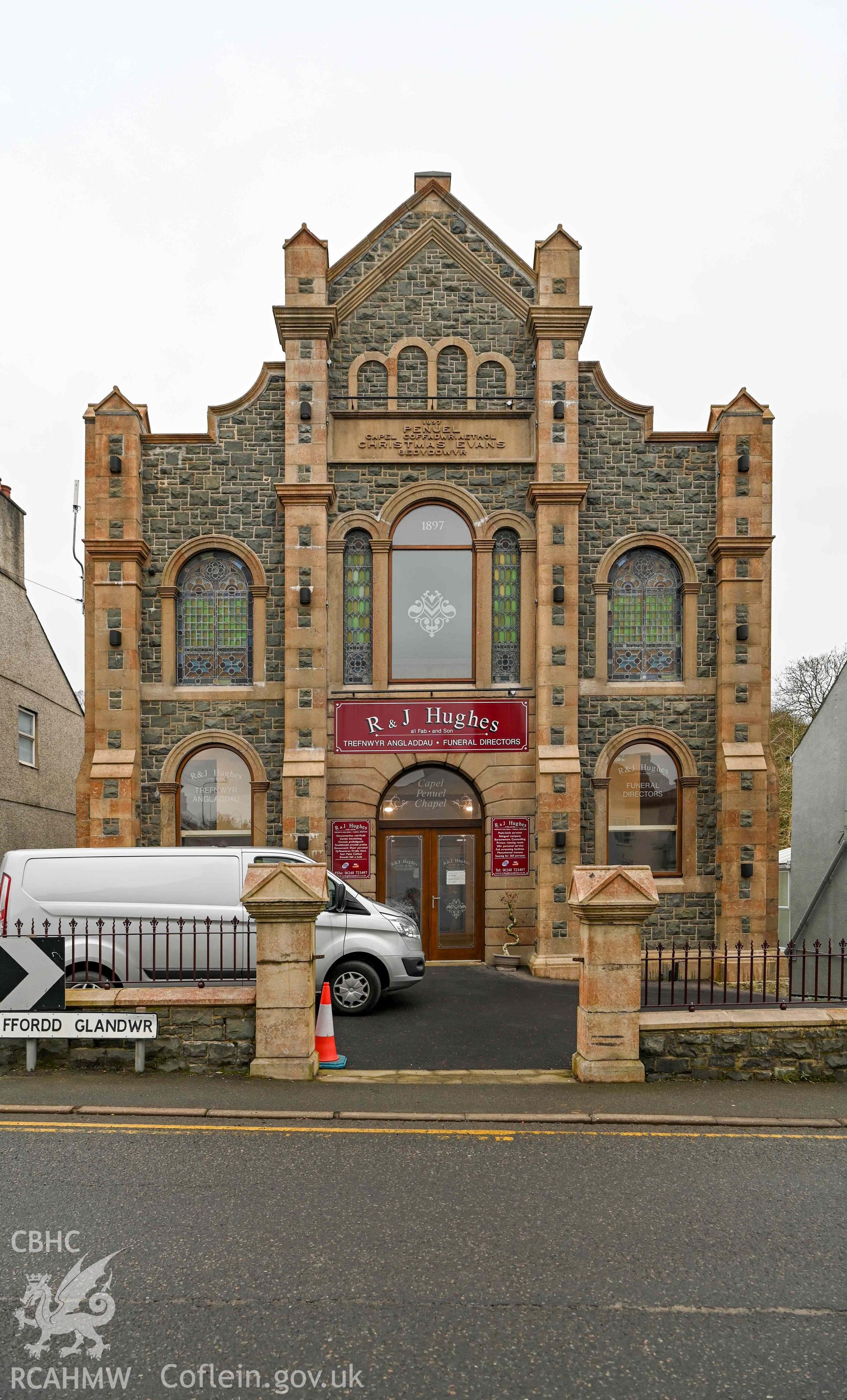 Penuel Welsh Baptist Church - View of the front of the church, taken from South