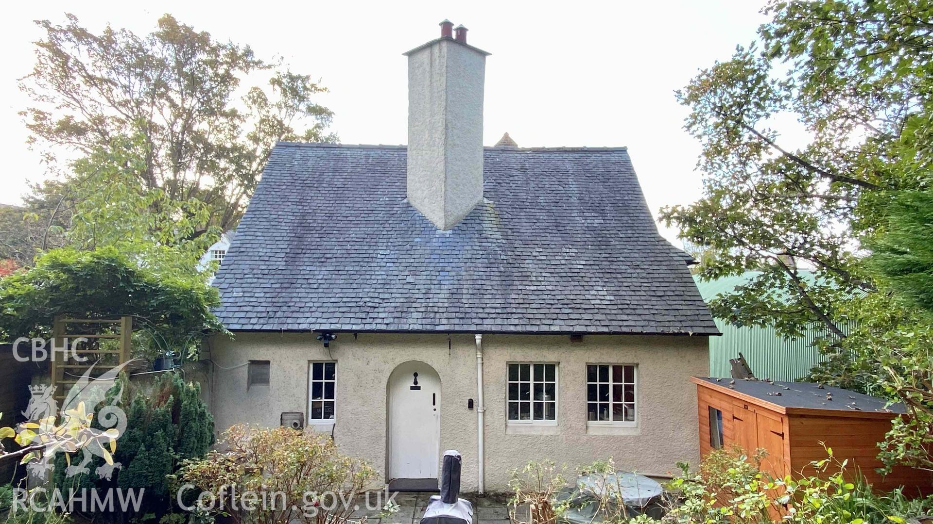 View of Bolnhurst, The Close, Llanfairfechan, part of a photographic record produced as a condition of Listed Building Consent, by Sioned Owen on 10th October 2024.