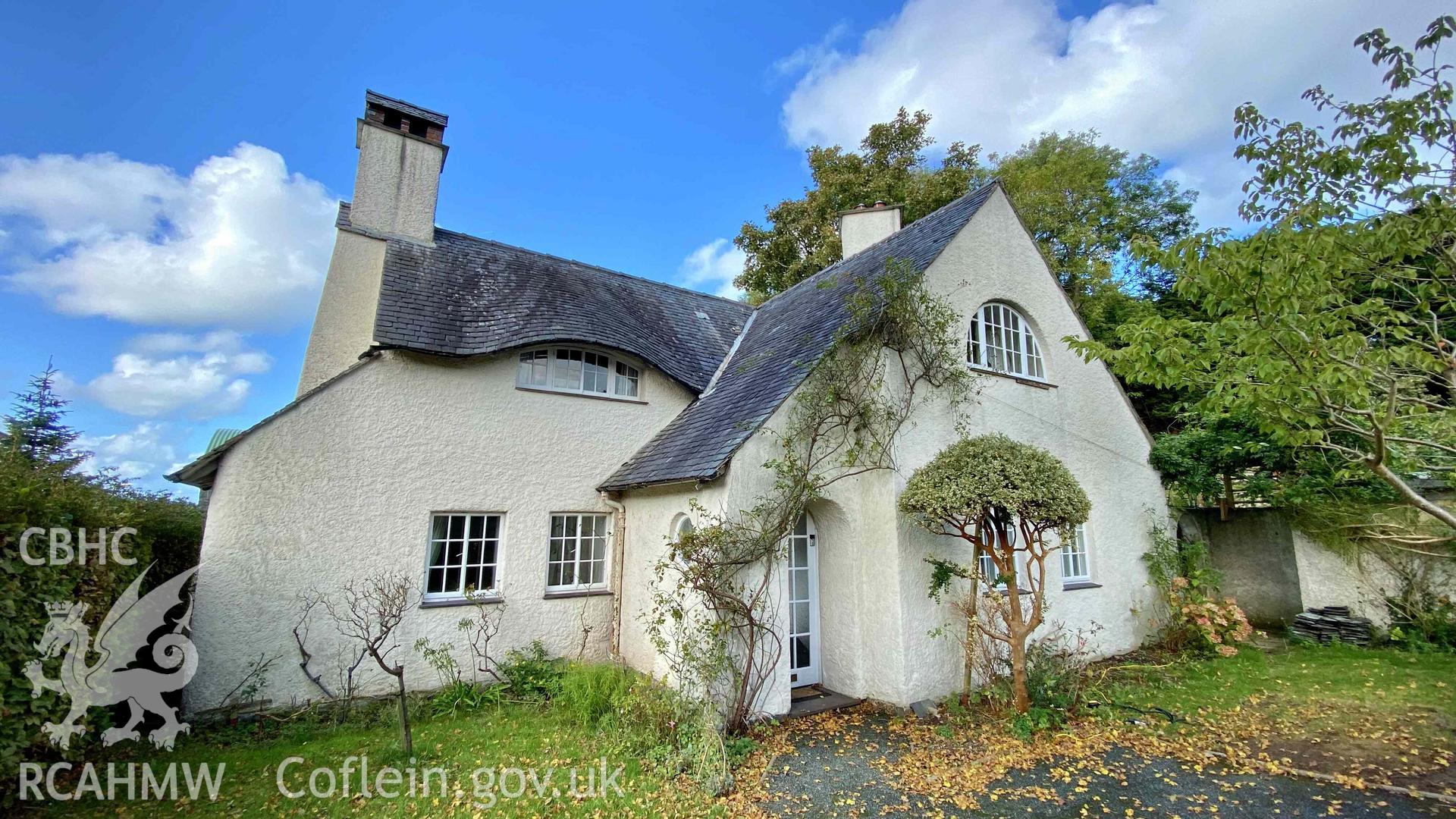 View of Bolnhurst, The Close, Llanfairfechan, part of a photographic record produced as a condition of Listed Building Consent, by Sioned Owen on 10th October 2024.