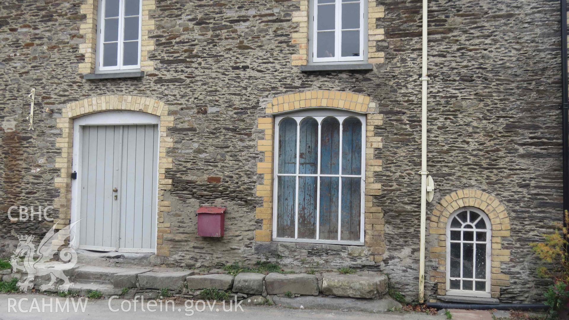 Photograph showing The Old Village Stores, Pontsian, part of a photographic record undertaken as a condition of planning consent by Karel Brand on 8th November 2024.