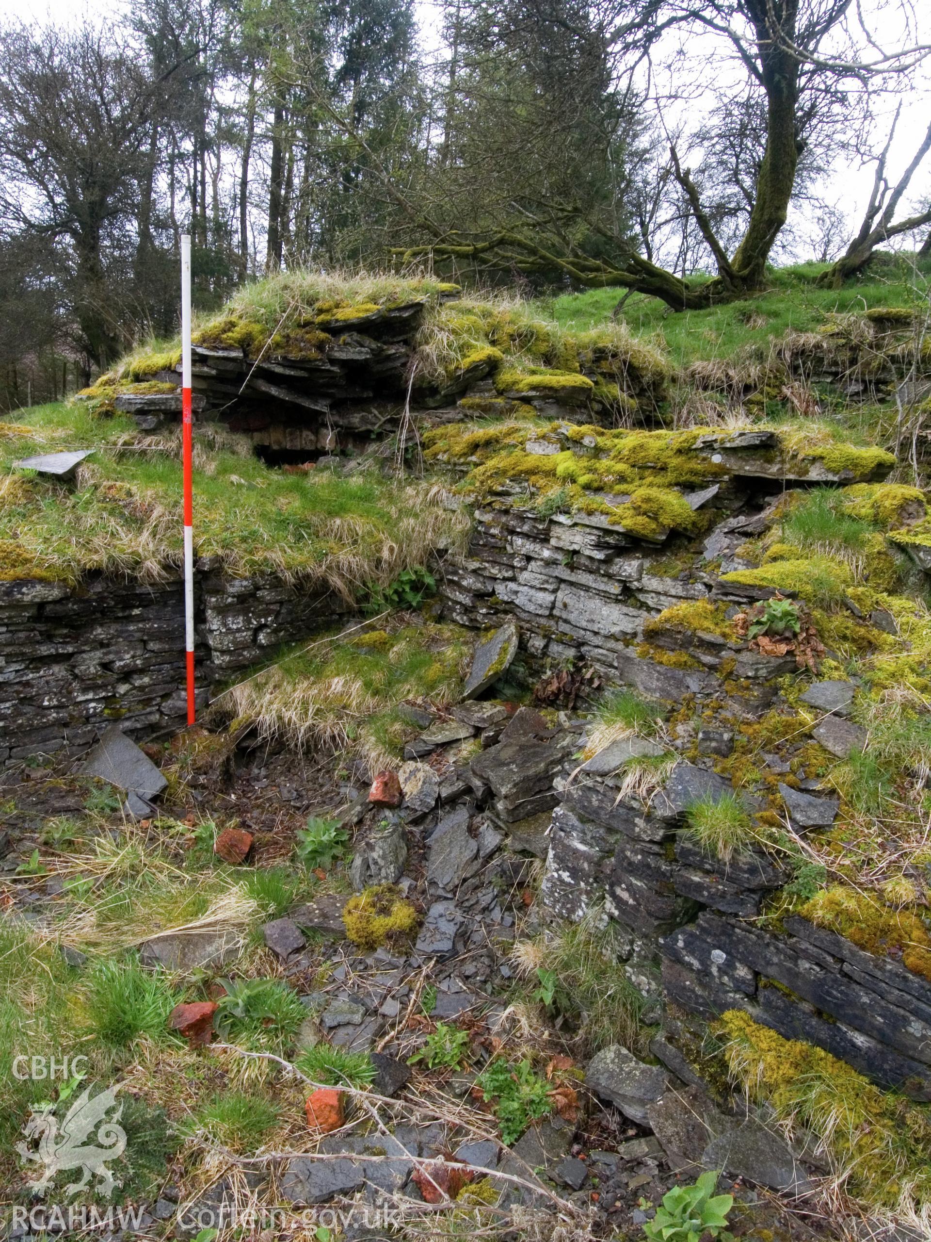 view of fireplace and bread oven.