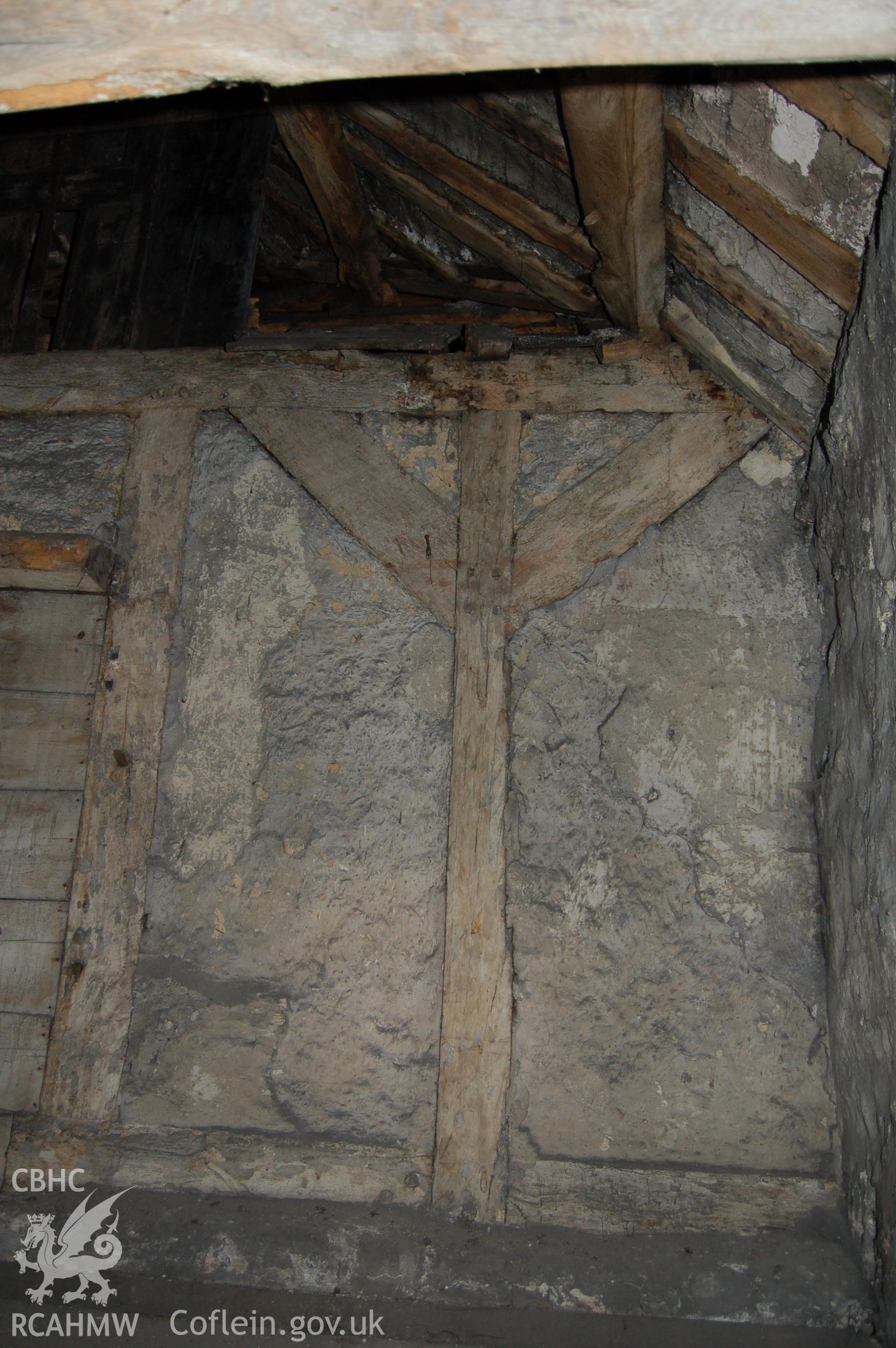 Digital image of Bryn-y-Parc, Denbigh post-fire and pre-renovation: room 16.