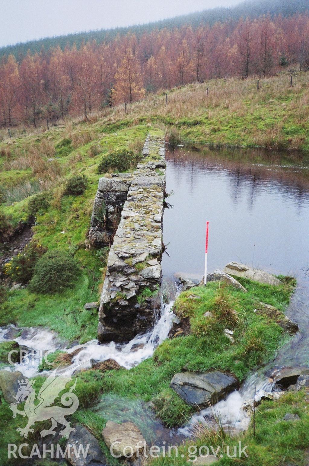 Digital colour photograph of Cwm Maen Gwynedd reservoir taken on 22/11/2006 by A.C. Roseveare during the Berwyn North East Upland Survey by Archaeophysica.