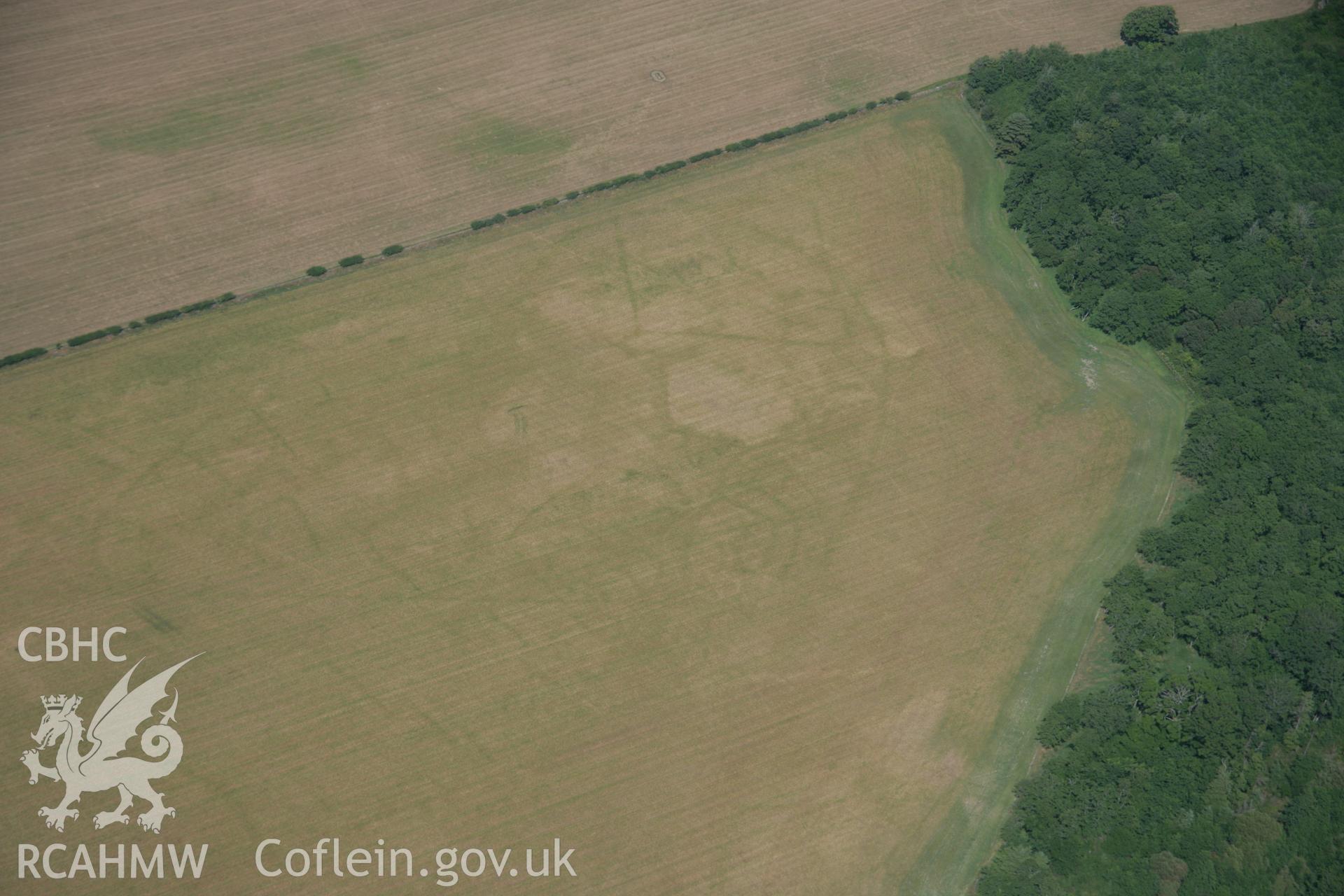 RCAHMW colour oblique aerial photograph of Coed Cefn. Taken on 25 July 2006 by Toby Driver.
