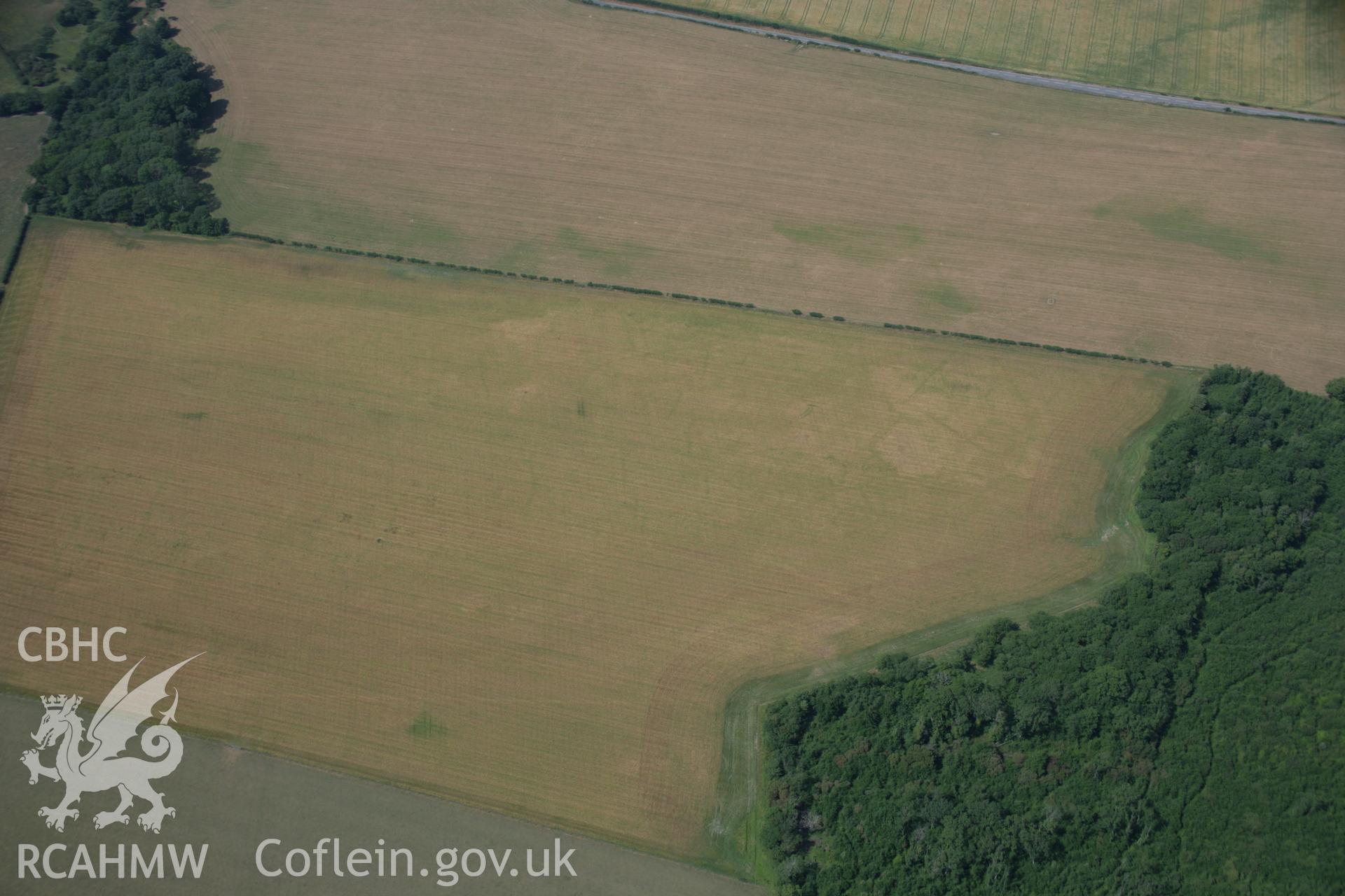 RCAHMW colour oblique aerial photograph of Coed Cefn. Taken on 25 July 2006 by Toby Driver.