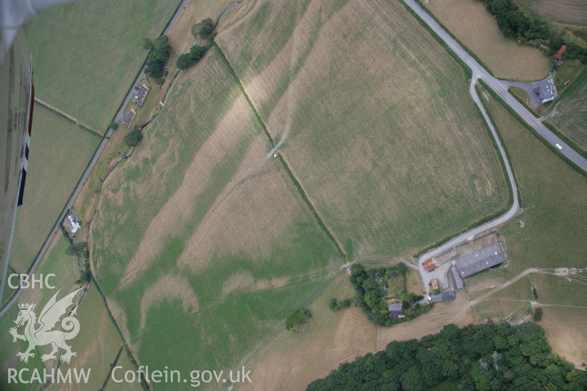 RCAHMW colour oblique aerial photograph of Tan-yr-Allt, Abermagwr. Taken on 27 July 2006 by Toby Driver.