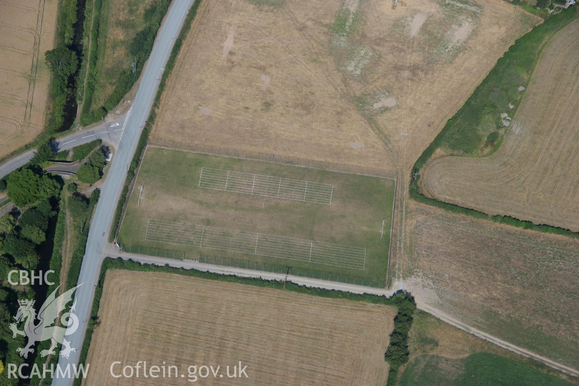 RCAHMW colour oblique aerial photograph of Elm Tree House. Taken on 17 July 2006 by Toby Driver.