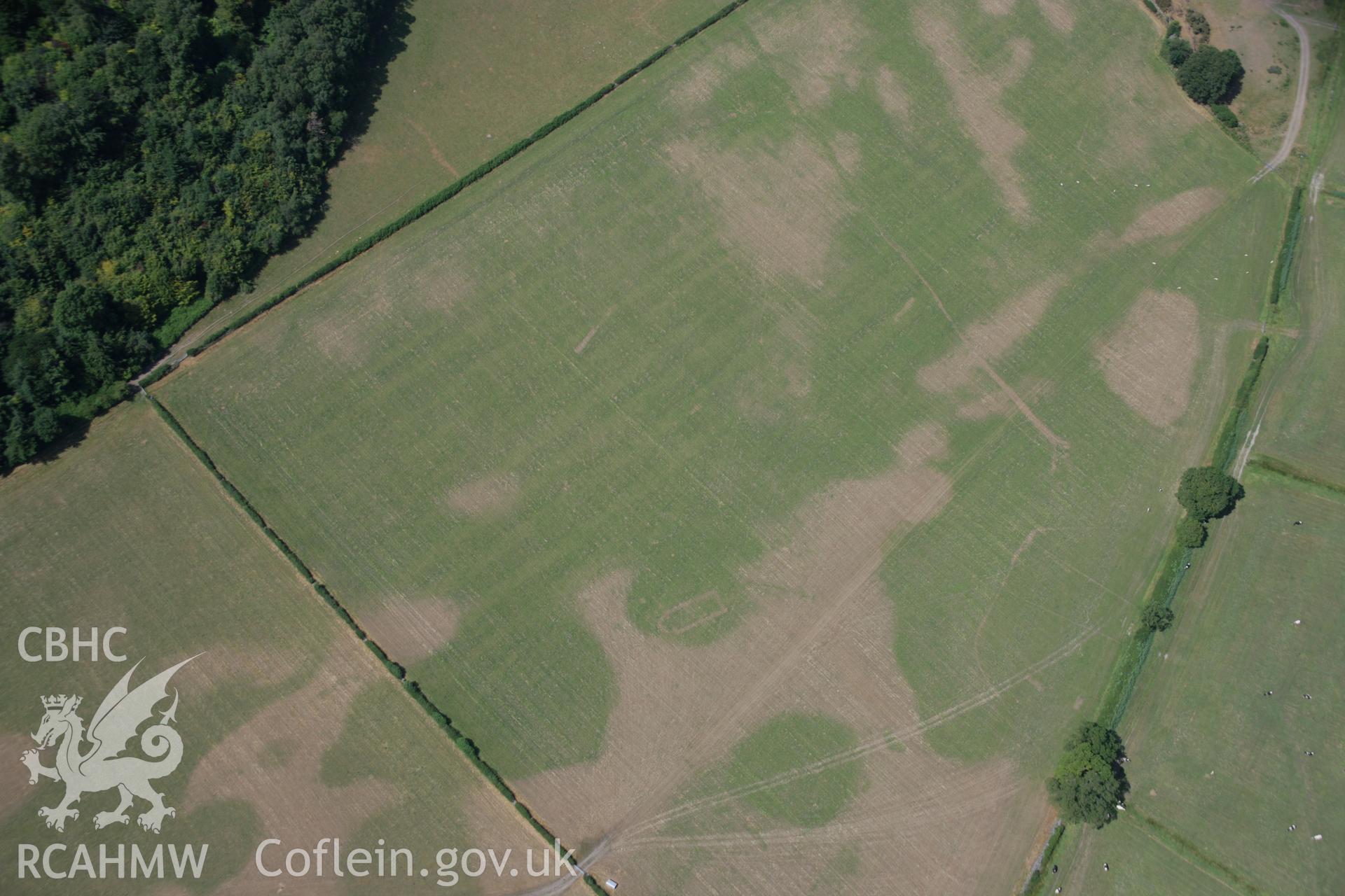 RCAHMW colour oblique aerial photograph of Llwydfaen Church. Taken on 25 July 2006 by Toby Driver.