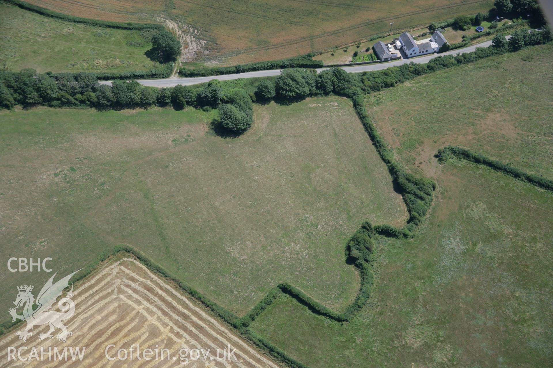 RCAHMW colour oblique aerial photograph of Capel. Taken on 24 July 2006 by Toby Driver