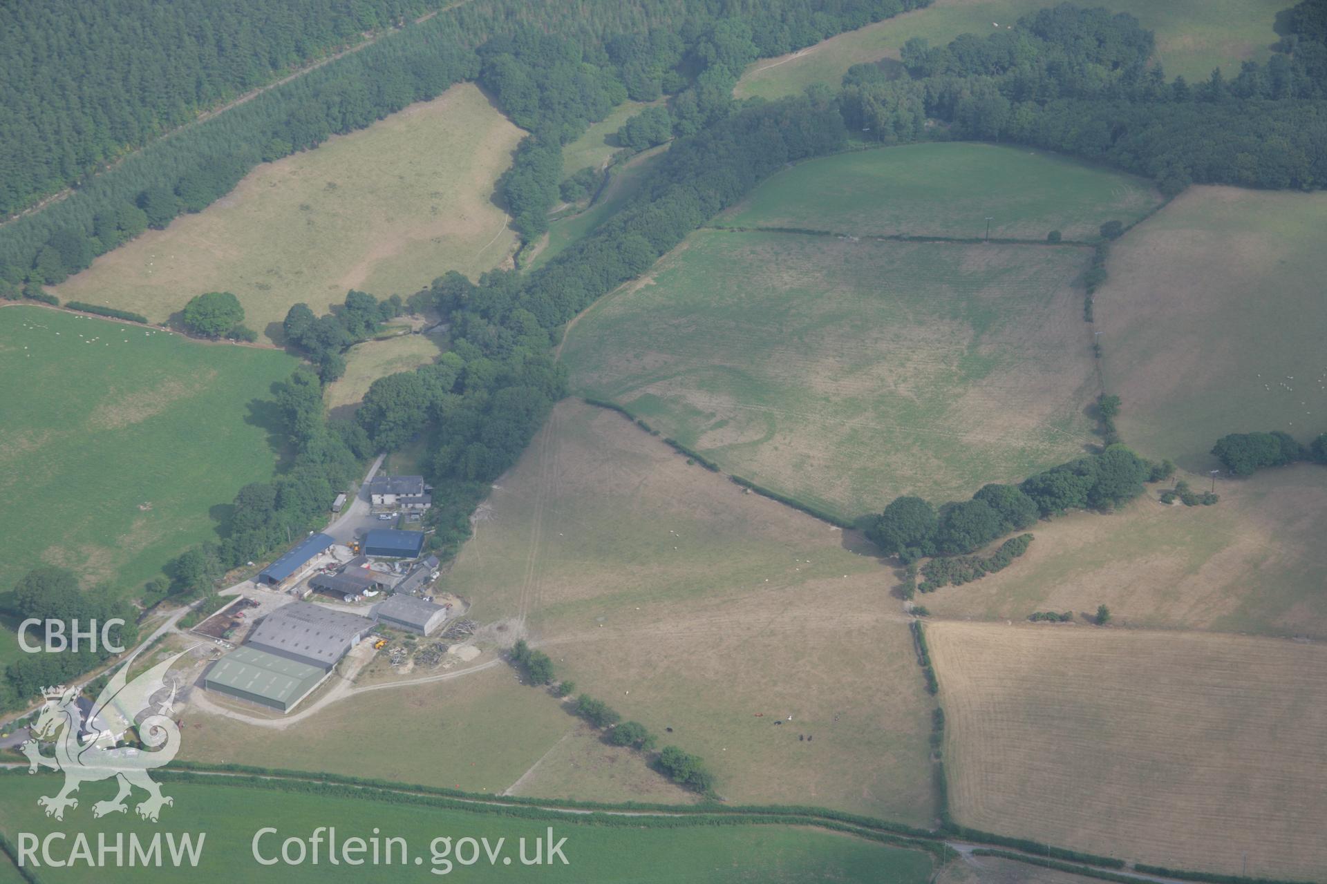 RCAHMW colour oblique aerial photograph of Cyncoed Enclosure. Taken on 21 July 2006 by Toby Driver