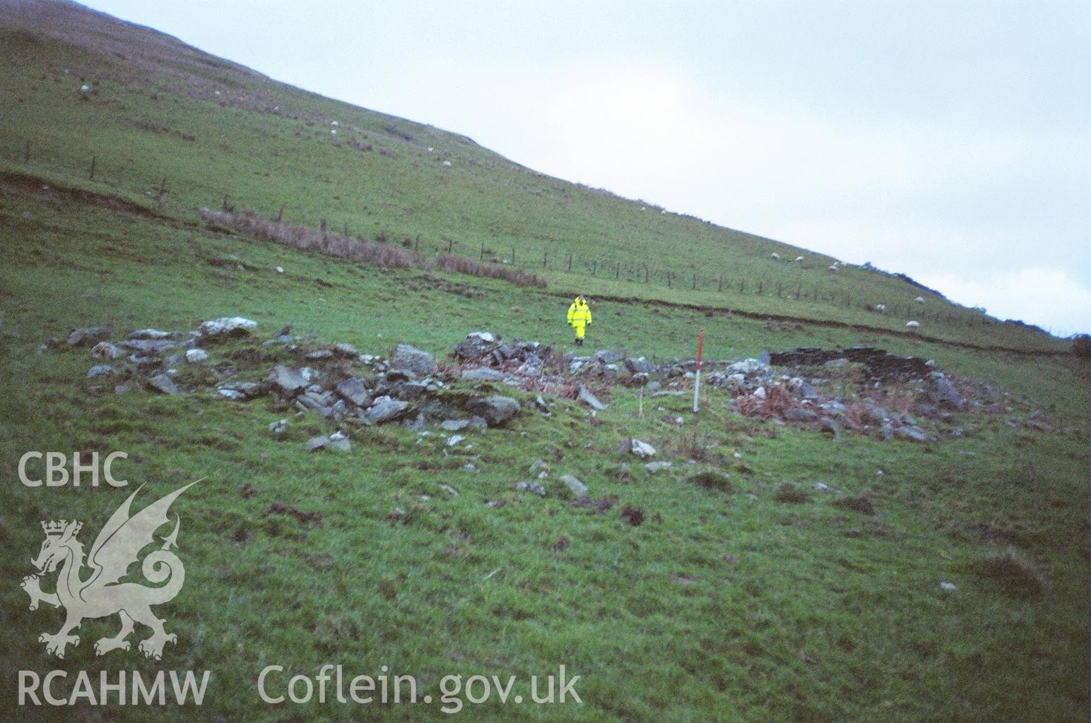 Digital colour photograph of Cwm Maen Gwynedd house taken on 23/11/2006 by A.C. Roseveare during the Berwyn North East Upland Survey by Archaeophysica.