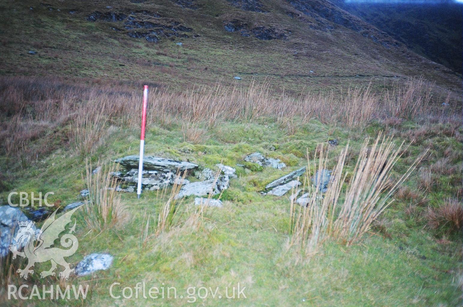 Digital colour photograph of Cwm Maen Gwynedd wall taken on 10/01/2007 by M.J. Roseveare. during the Berwyn North East Upland Survey by Archaeophysica.