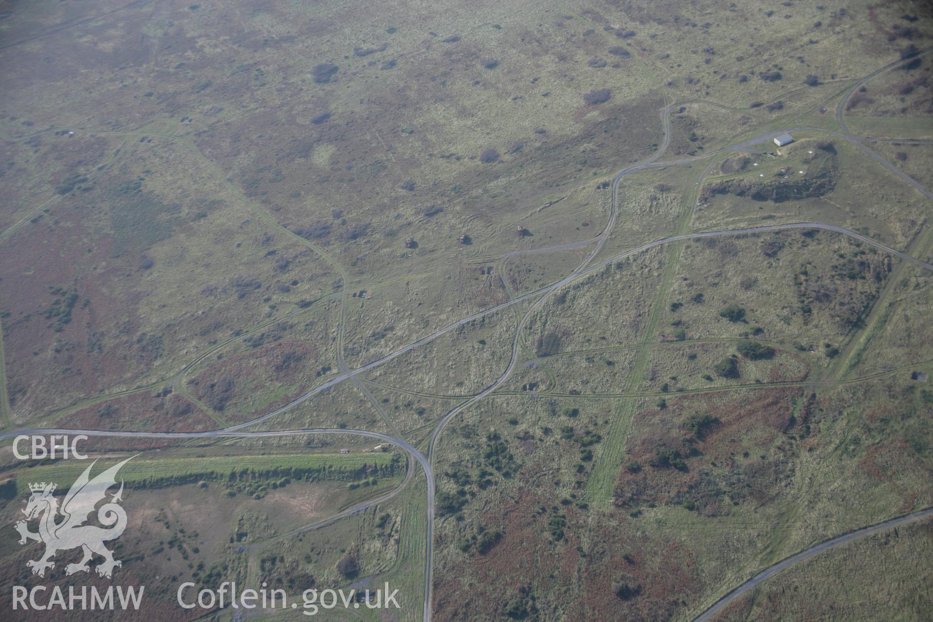 RCAHMW colour oblique aerial photograph of Castlemartin Training Area. An unlocated general view. Taken on 19 November 2005 by Toby Driver