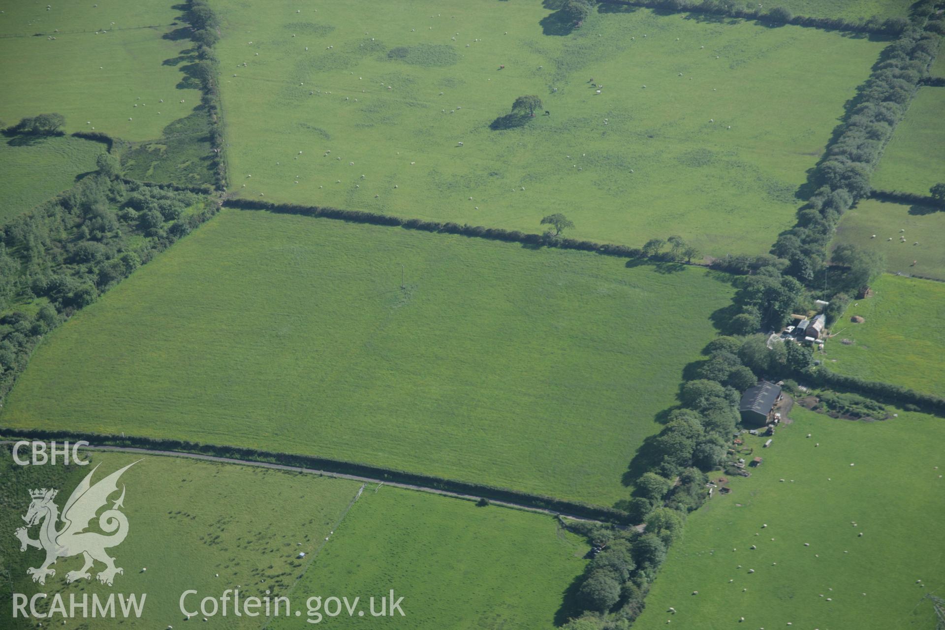 RCAHMW digital colour oblique photograph of unlocated fields. Taken on 08/06/2005 by T.G. Driver.