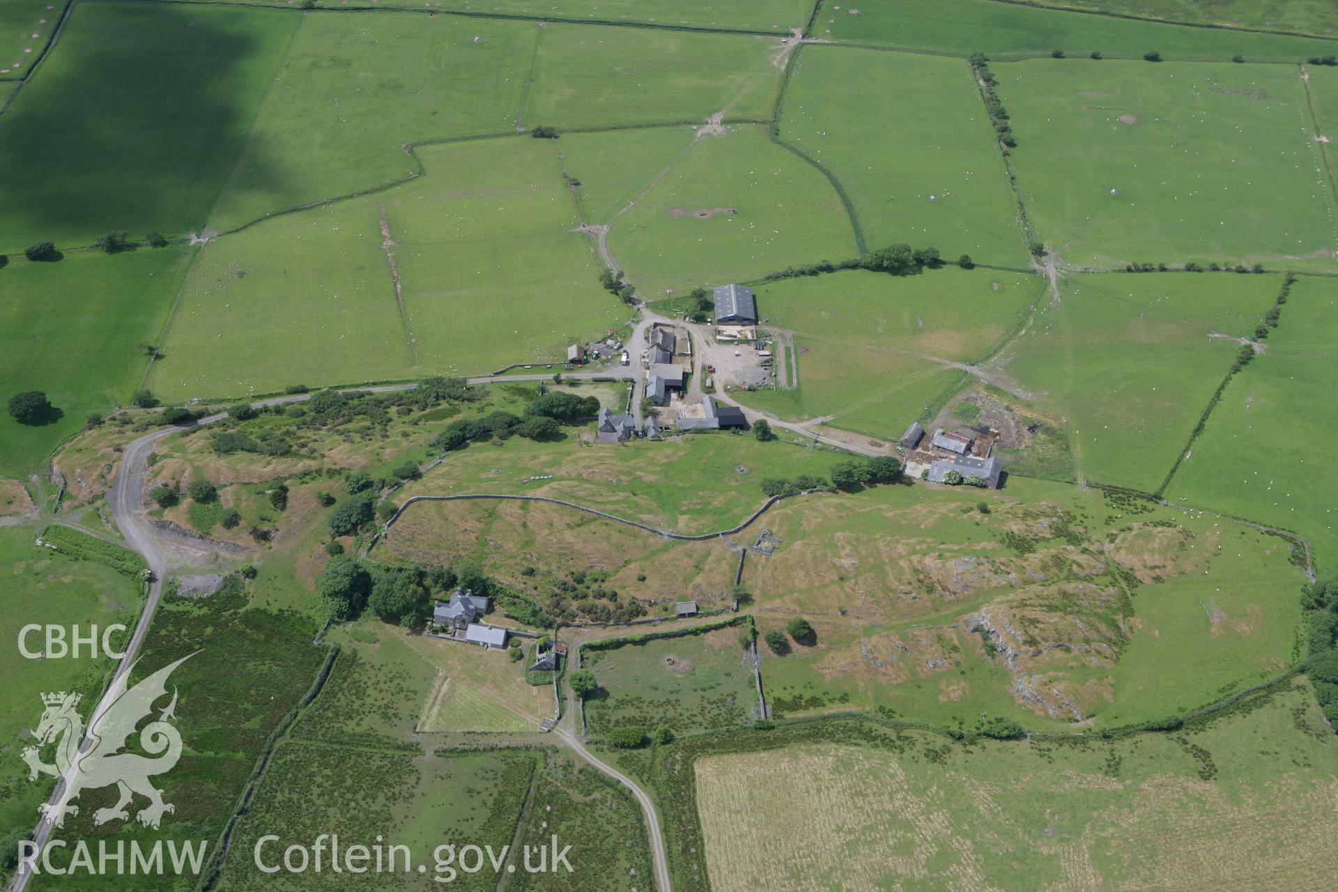 RCAHMW colour oblique photograph of Lasynys Fawr. Taken by Toby Driver on 13/06/2008.