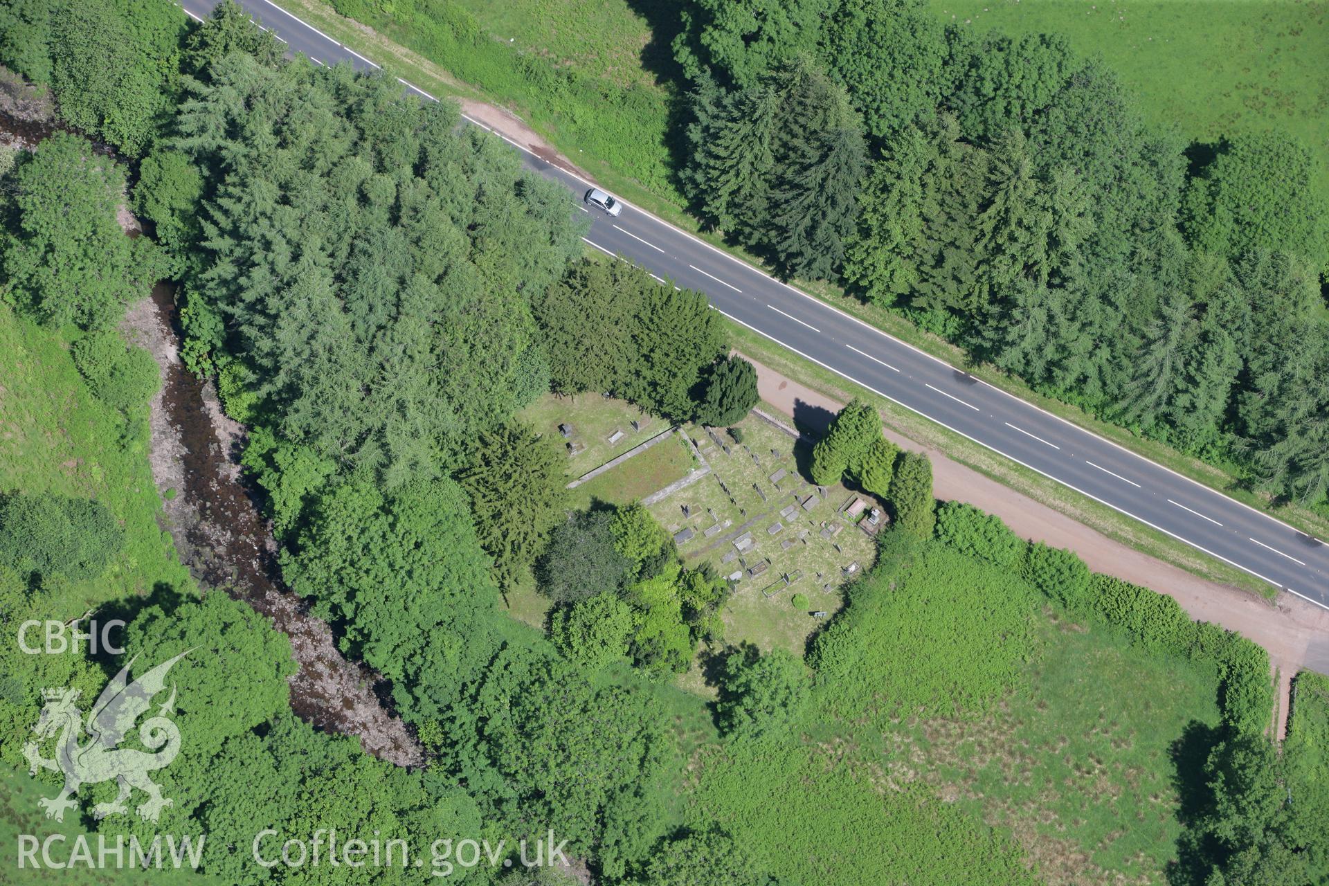 RCAHMW colour oblique photograph of Capel Nant-Ddu, Penderyn. Taken by Toby Driver on 09/06/2008.