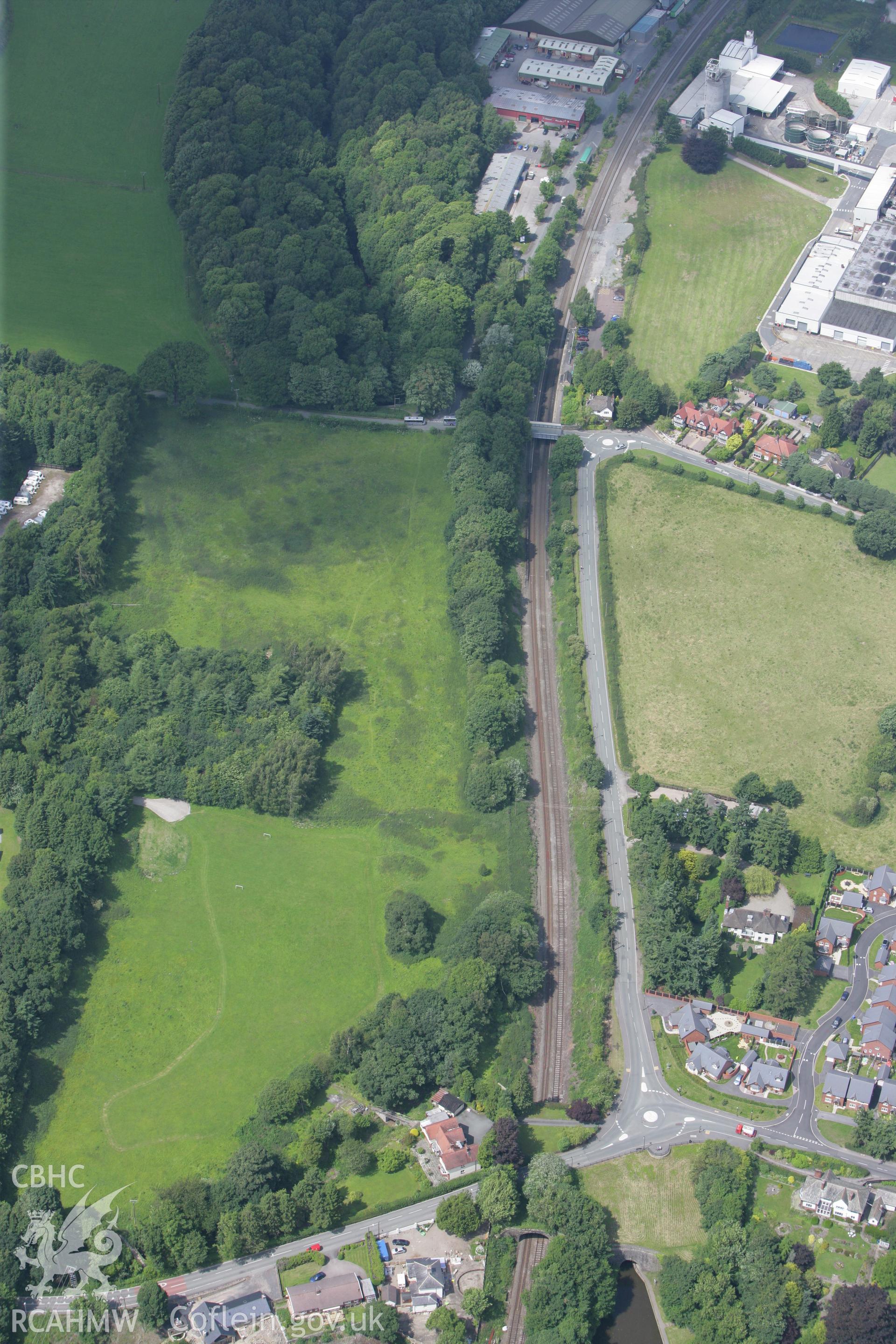 RCAHMW colour oblique photograph of Chirk Tunnel, Llangollen Canal. Taken by Toby Driver on 01/07/2008.