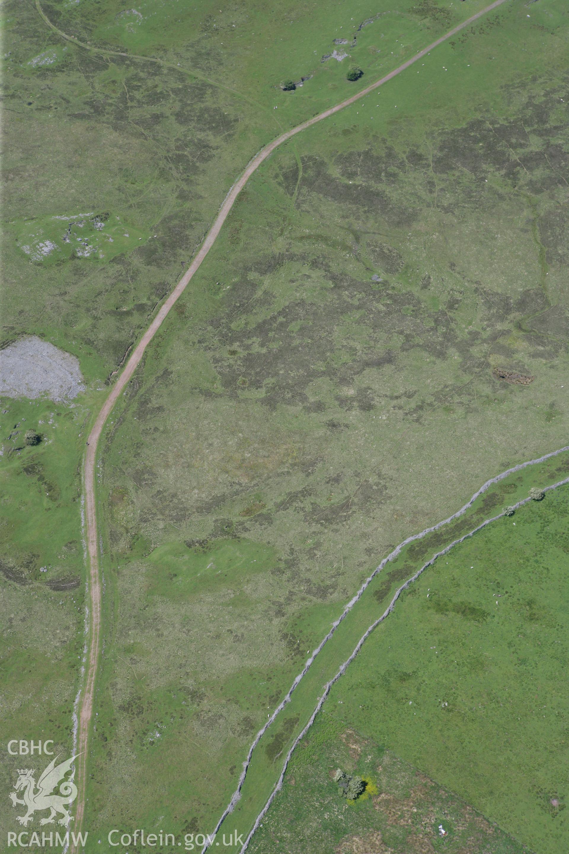 RCAHMW colour oblique photograph of Pant Mawr (SE) Limeworking Complex. Taken by Toby Driver on 09/06/2008.