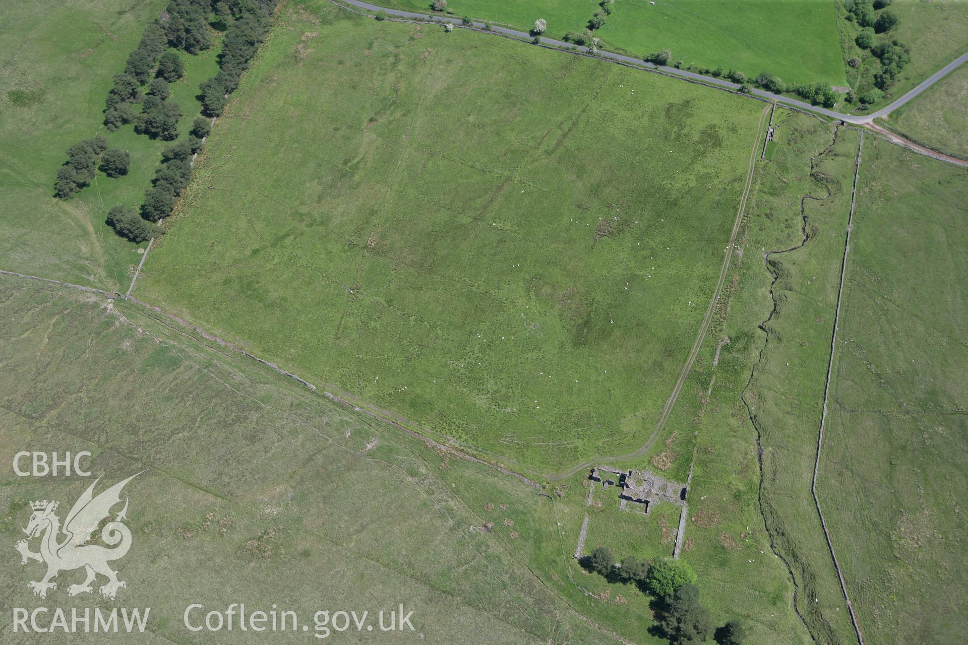 RCAHMW colour oblique photograph of Plas-y-Gors. Taken by Toby Driver on 09/06/2008.