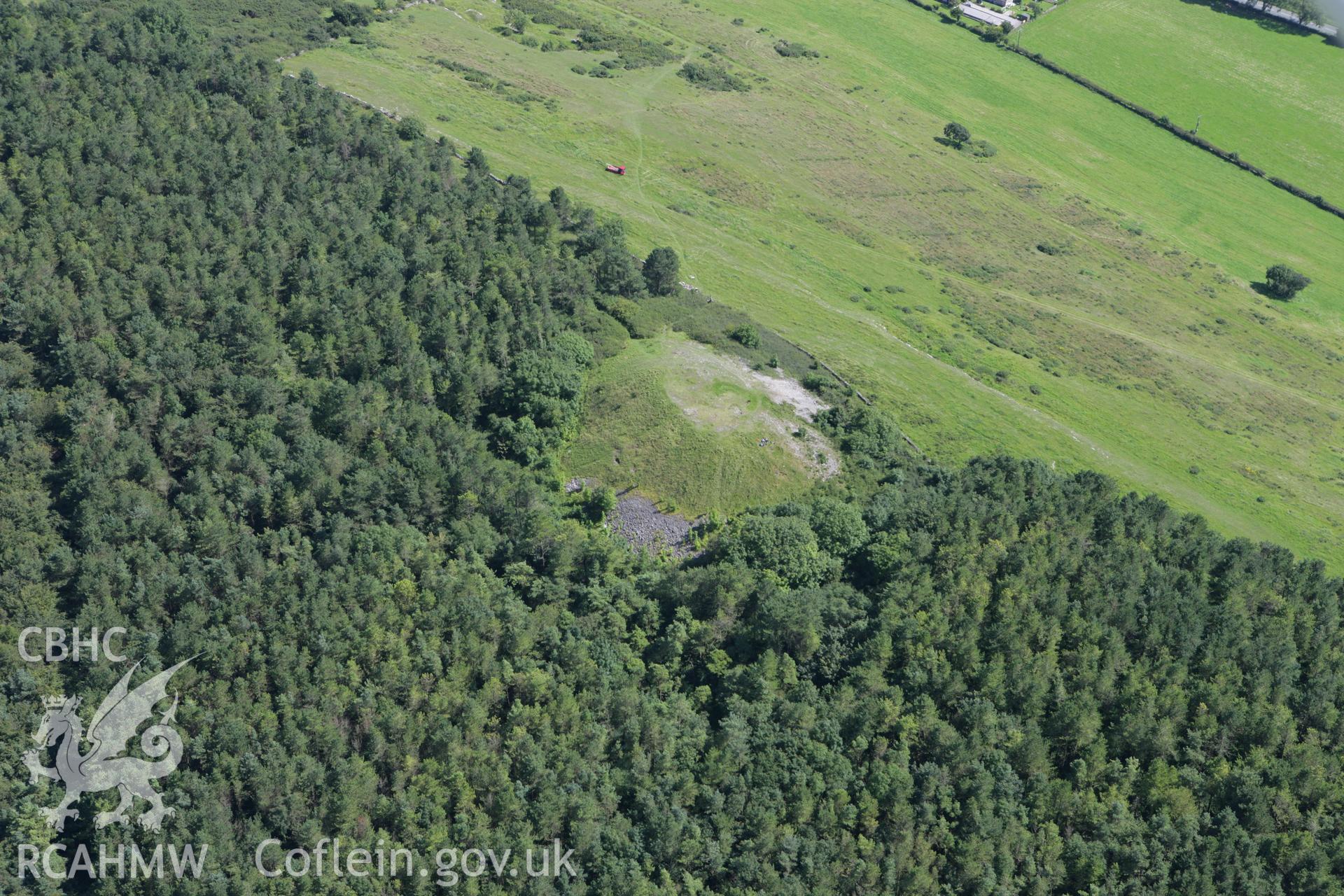 RCAHMW colour oblique aerial photograph of Gop Cairn. Taken on 31 July 2007 by Toby Driver
