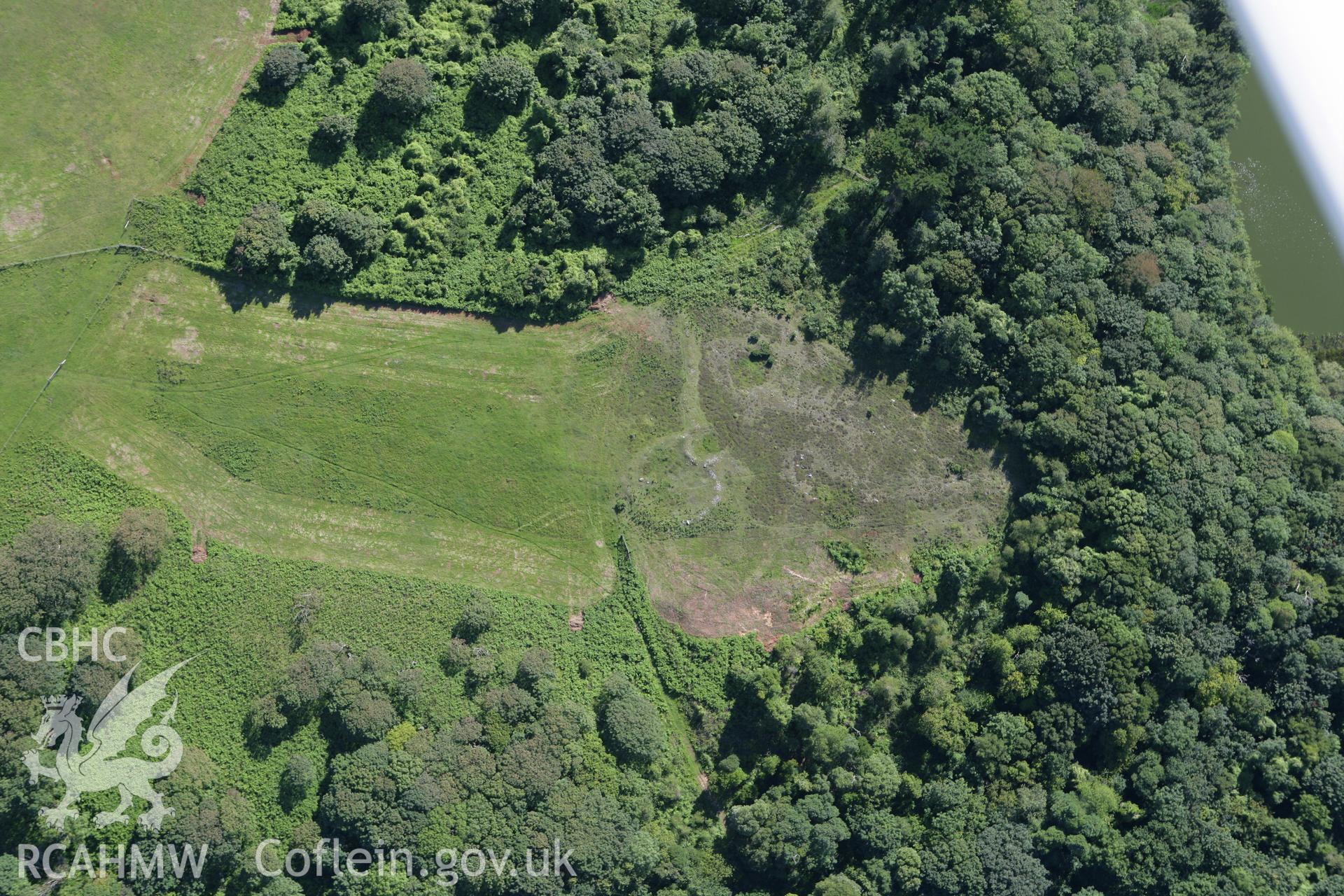 RCAHMW colour oblique aerial photograph of Stackpole Warren 'Ancient Village'. Taken on 30 July 2007 by Toby Driver