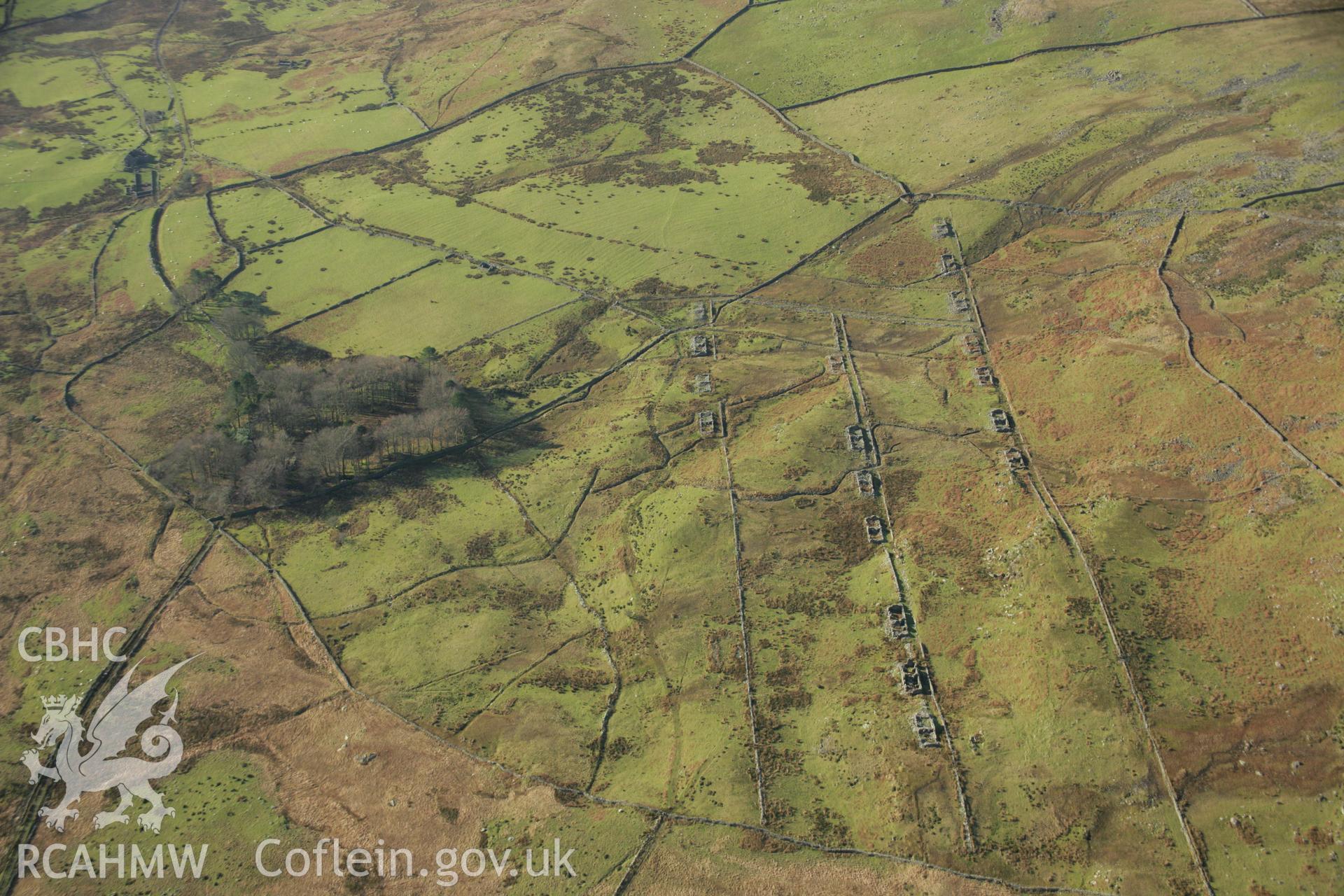 RCAHMW colour oblique aerial photograph of Treforys Workers Village. Taken on 25 January 2007 by Toby Driver