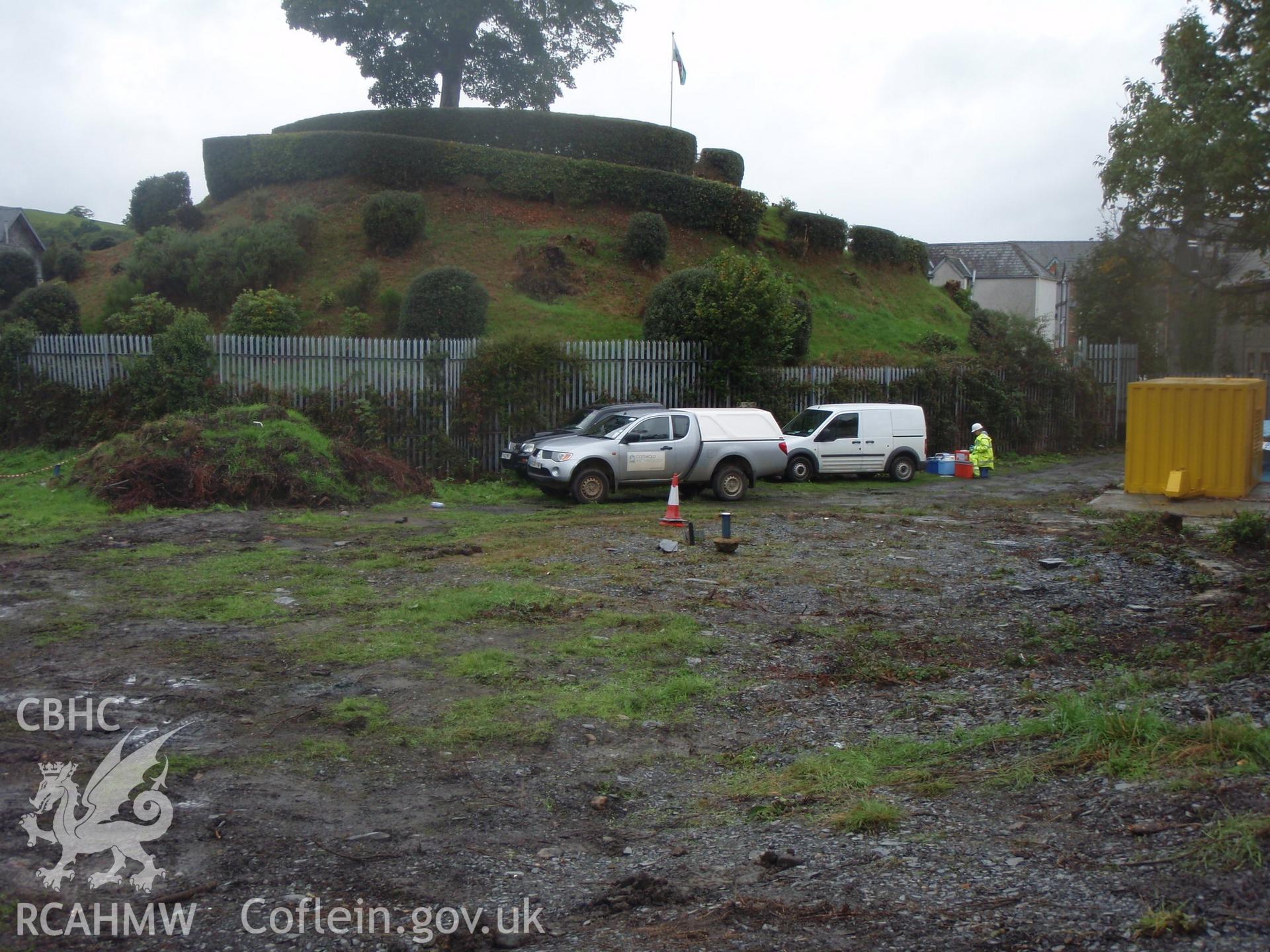 Digital image relating to Watching Brief at Tomen-y-Bala, Gwynedd. Produced by Cotswold Archaeology, Project No. 3249; Site Code BAG10.