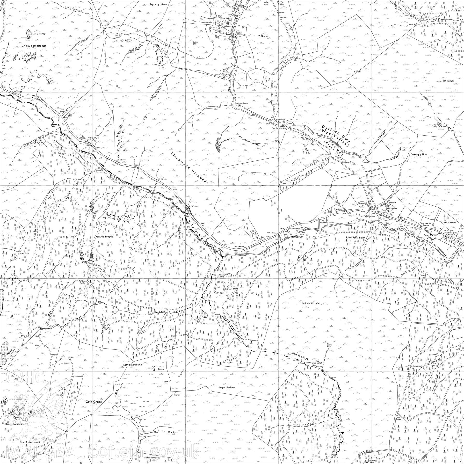 A digital copy of OS quarter sheet SN88SW.