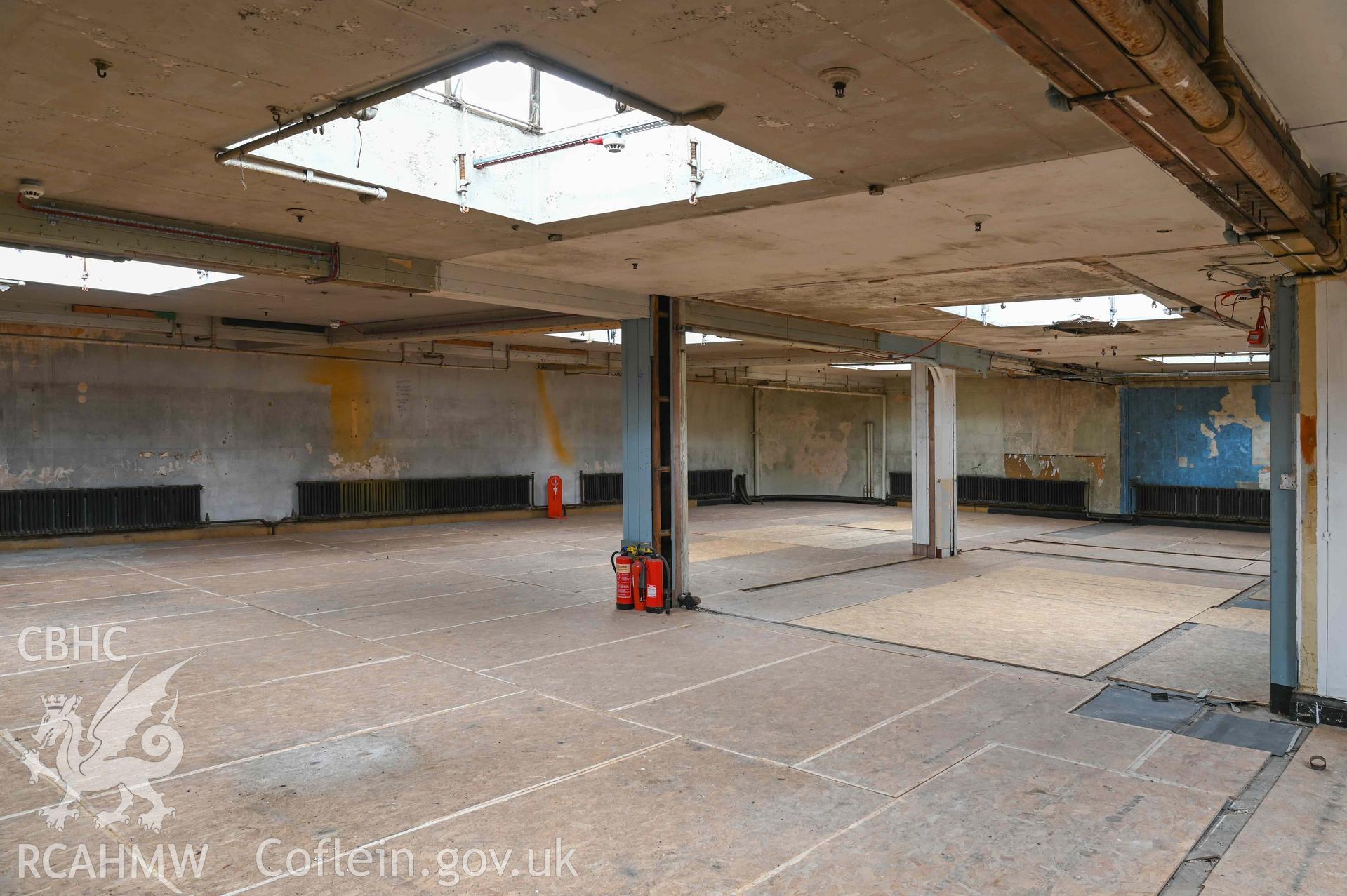 Bethany English Baptist Chapel - Interior view of the top floor of the old Howells store, taken from South