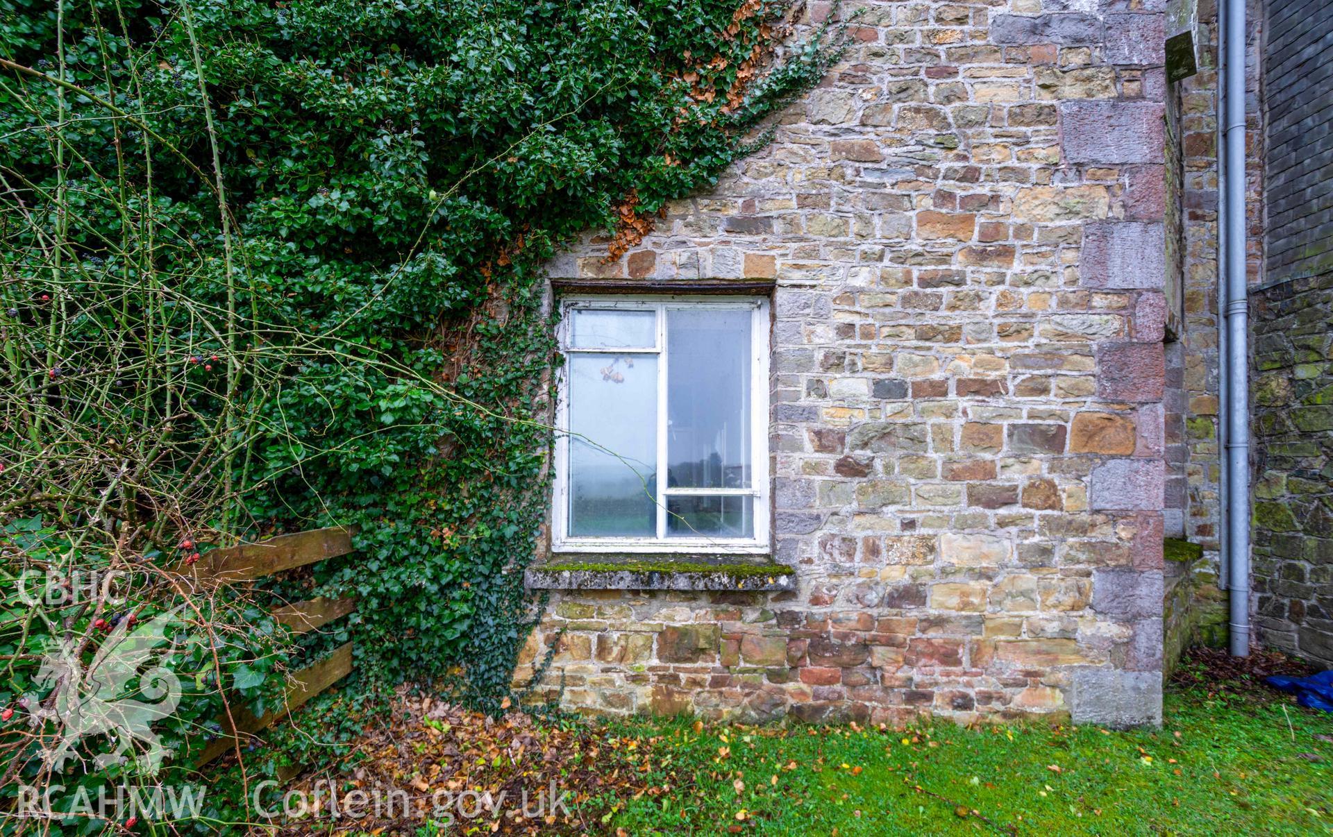 Gaol (Former) - View of a window at the rear of the building, taken from North