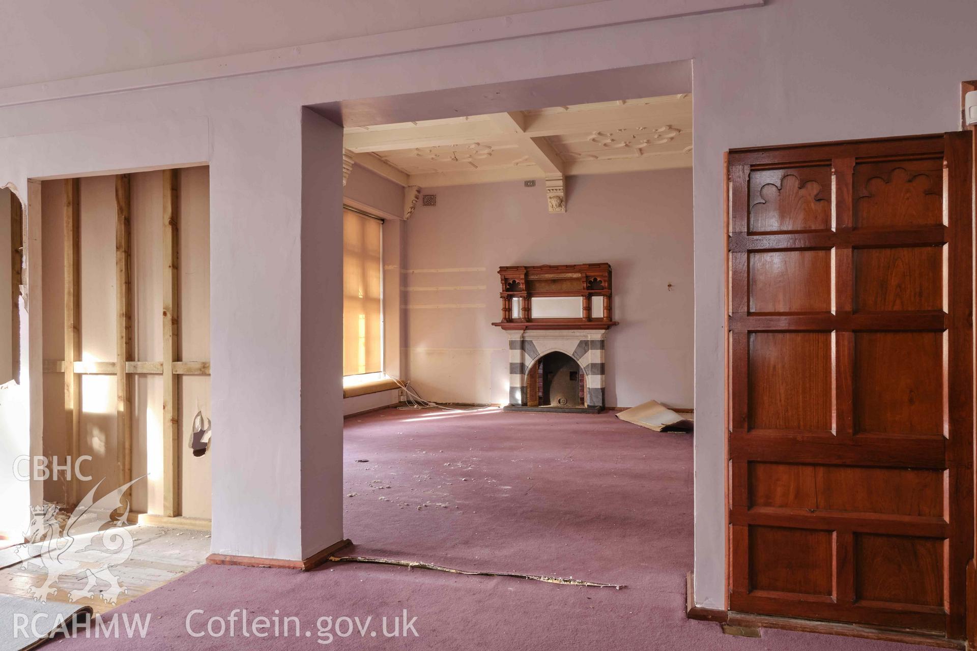 dining room (G3) looking N into drawing room (G2)