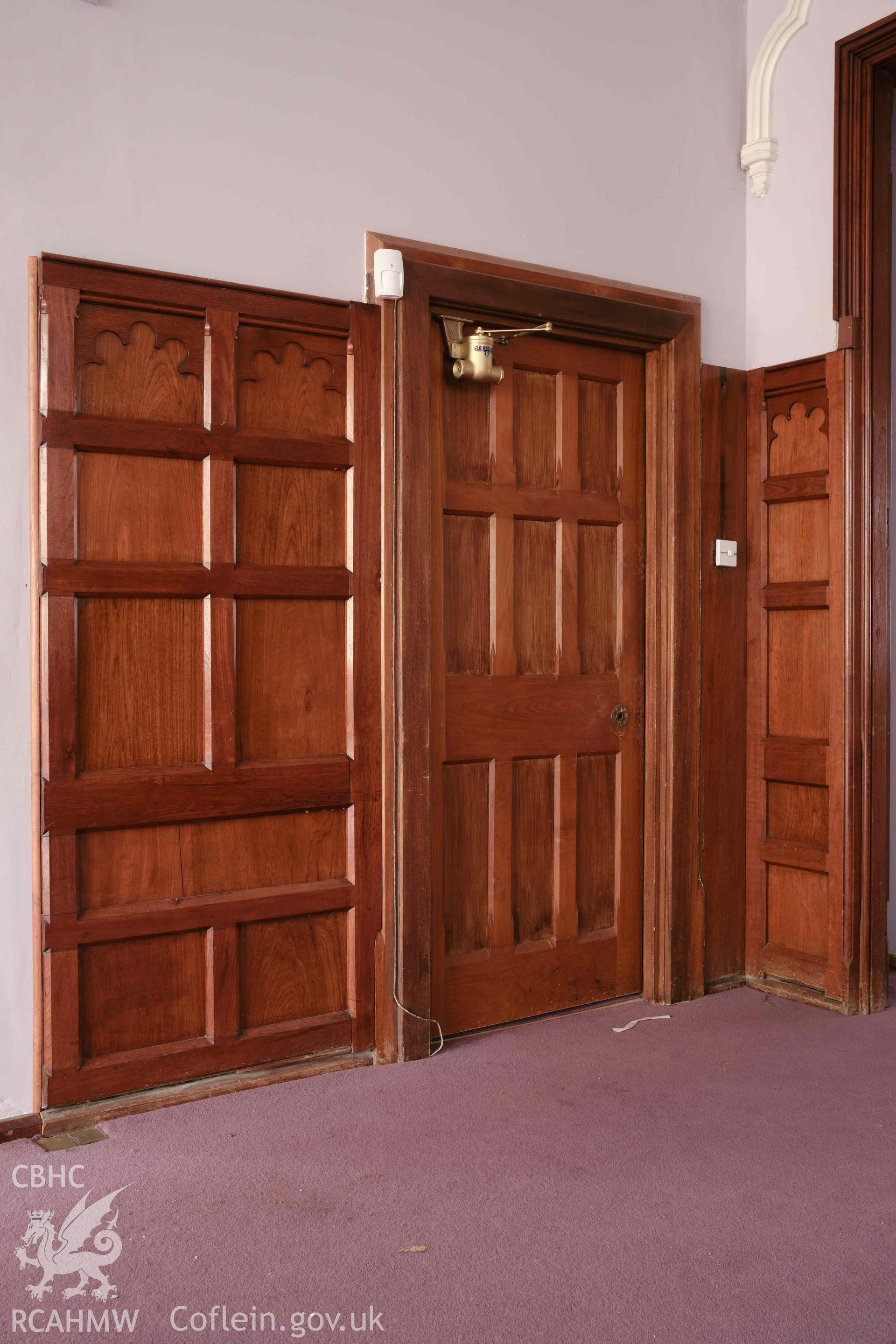 dining room (G3) wall panels looking NE