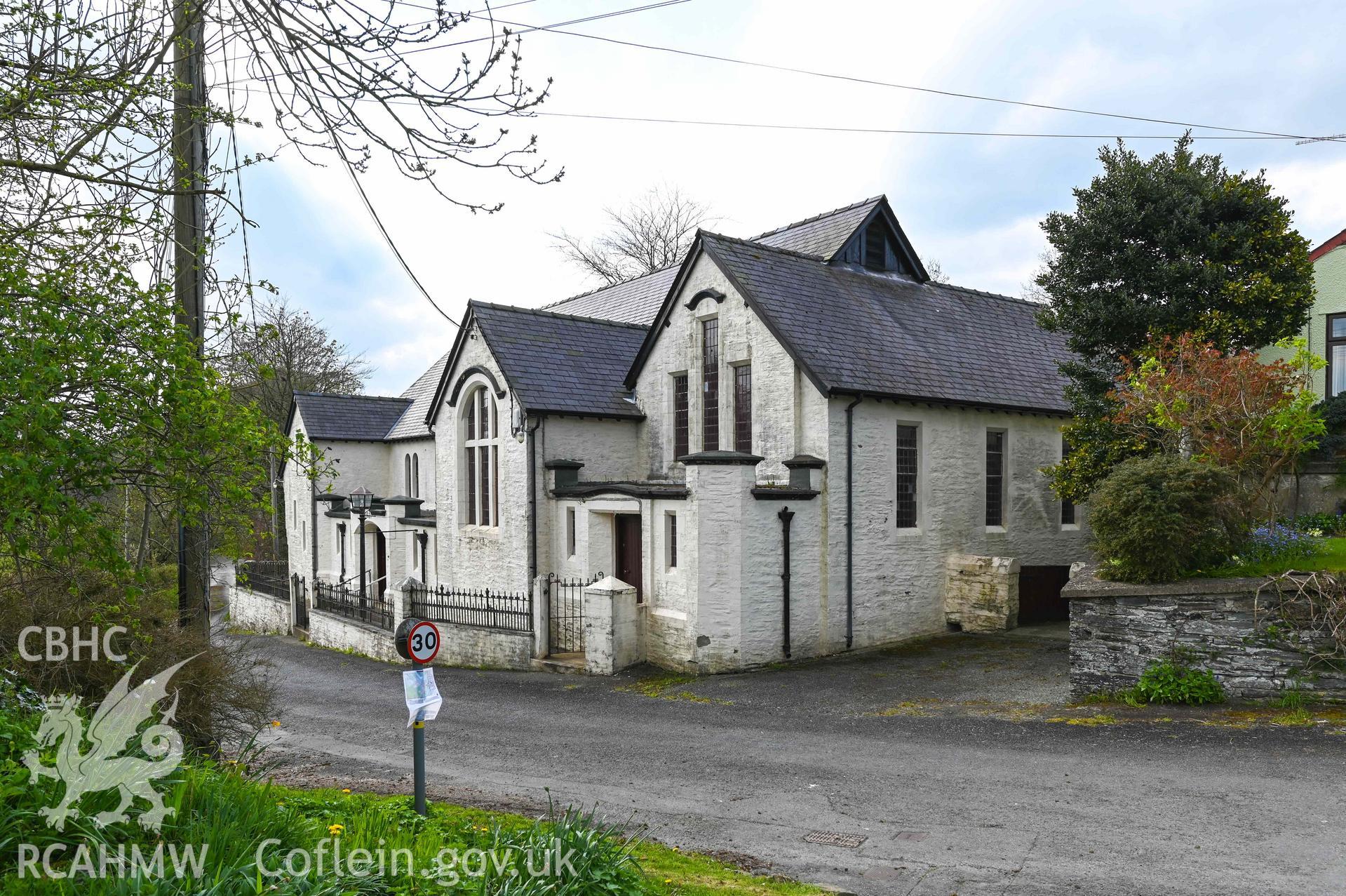 Tre-Wen Welsh Independent Chapel - Exterior, view of the chapel, taken from East