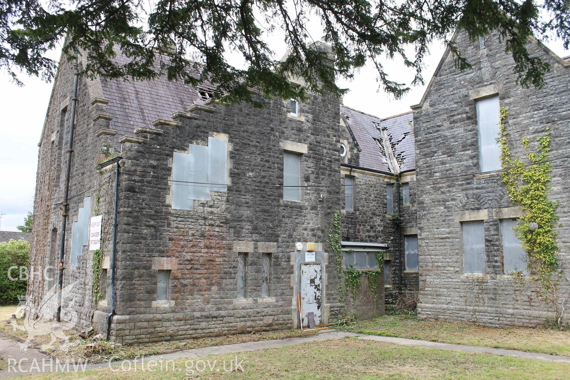 External image from a Level 3 Building Survey of Cowbridge Comprehensive School, carried out in November 2024.