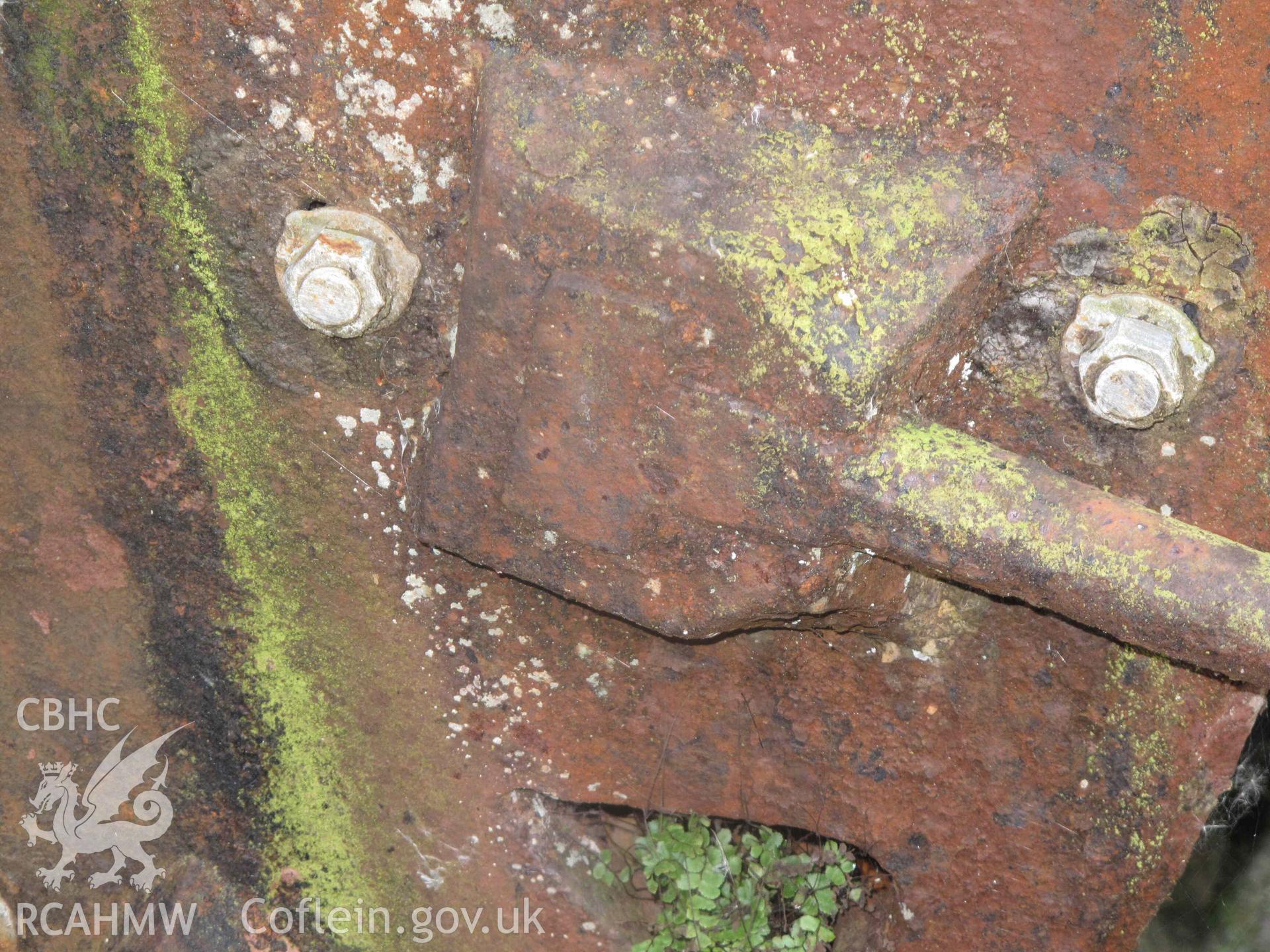 Ffatri Isaf,  Abercegir: exterior, possible water wheel