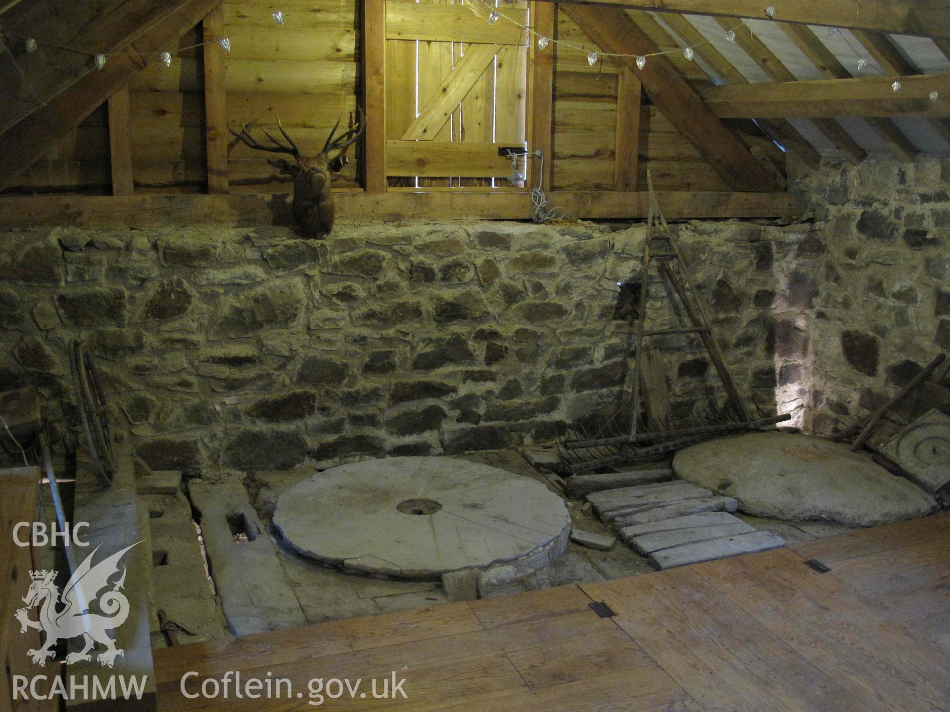 Coedtrewernau Corn Mill: interior